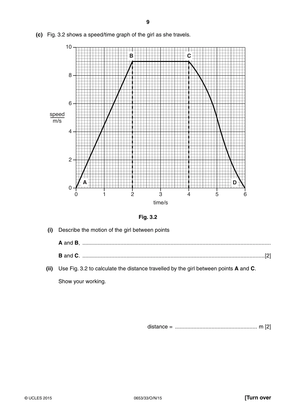 Cambridge IGCSE Science - Combined 0653 2015 Oct/Nov Paper 3 · Variant 3 question paper, page 9 of 28