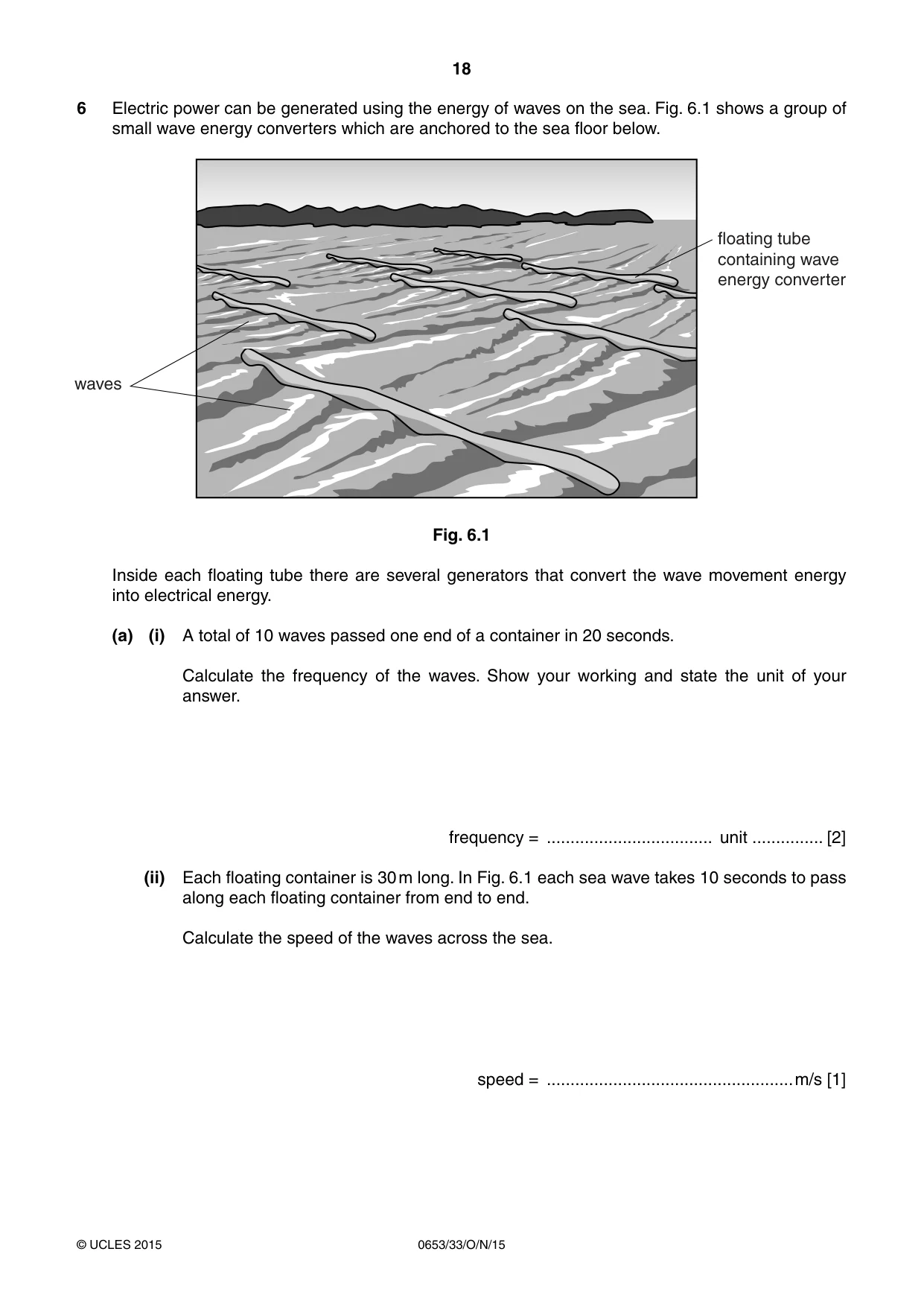 Cambridge IGCSE Science - Combined 0653 2015 Oct/Nov Paper 3 · Variant 3 question paper, page 18 of 28