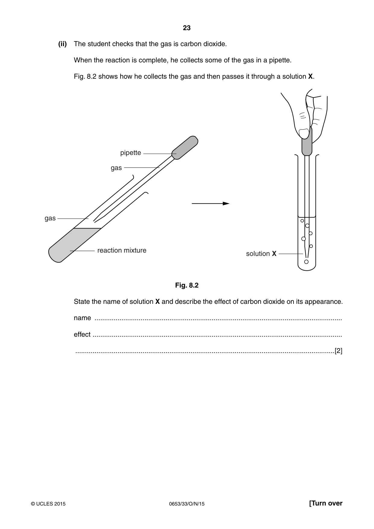 Cambridge IGCSE Science - Combined 0653 2015 Oct/Nov Paper 3 · Variant 3 question paper, page 23 of 28