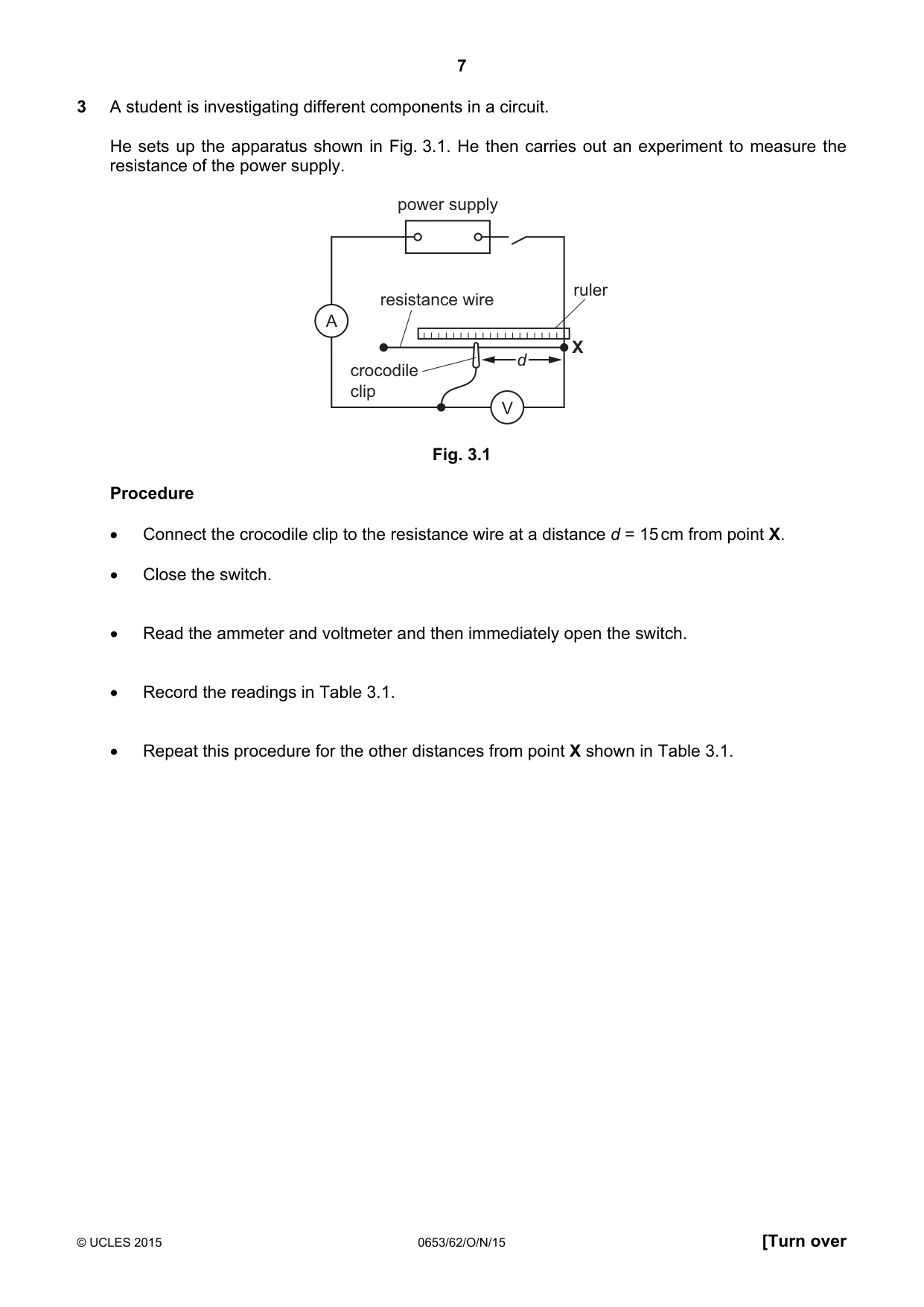 Cambridge IGCSE Science - Combined 0653 2015 Oct/Nov Paper 6 · Variant 2 question paper, page 7 of 20