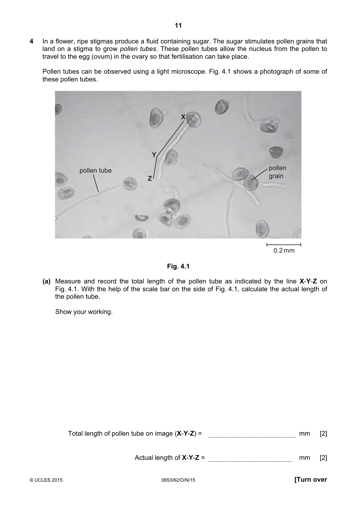 Cambridge IGCSE Science - Combined 0653 2015 Oct/Nov Paper 6 · Variant 2 question paper, page 11 of 20