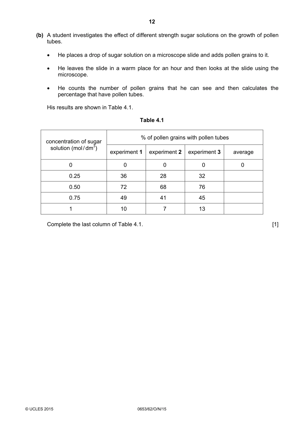 Cambridge IGCSE Science - Combined 0653 2015 Oct/Nov Paper 6 · Variant 2 question paper, page 12 of 20