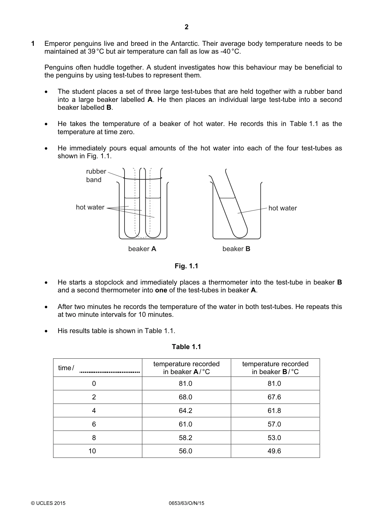 Cambridge IGCSE Science - Combined 0653 2015 Oct/Nov Paper 6 · Variant 3 question paper, page 2 of 20