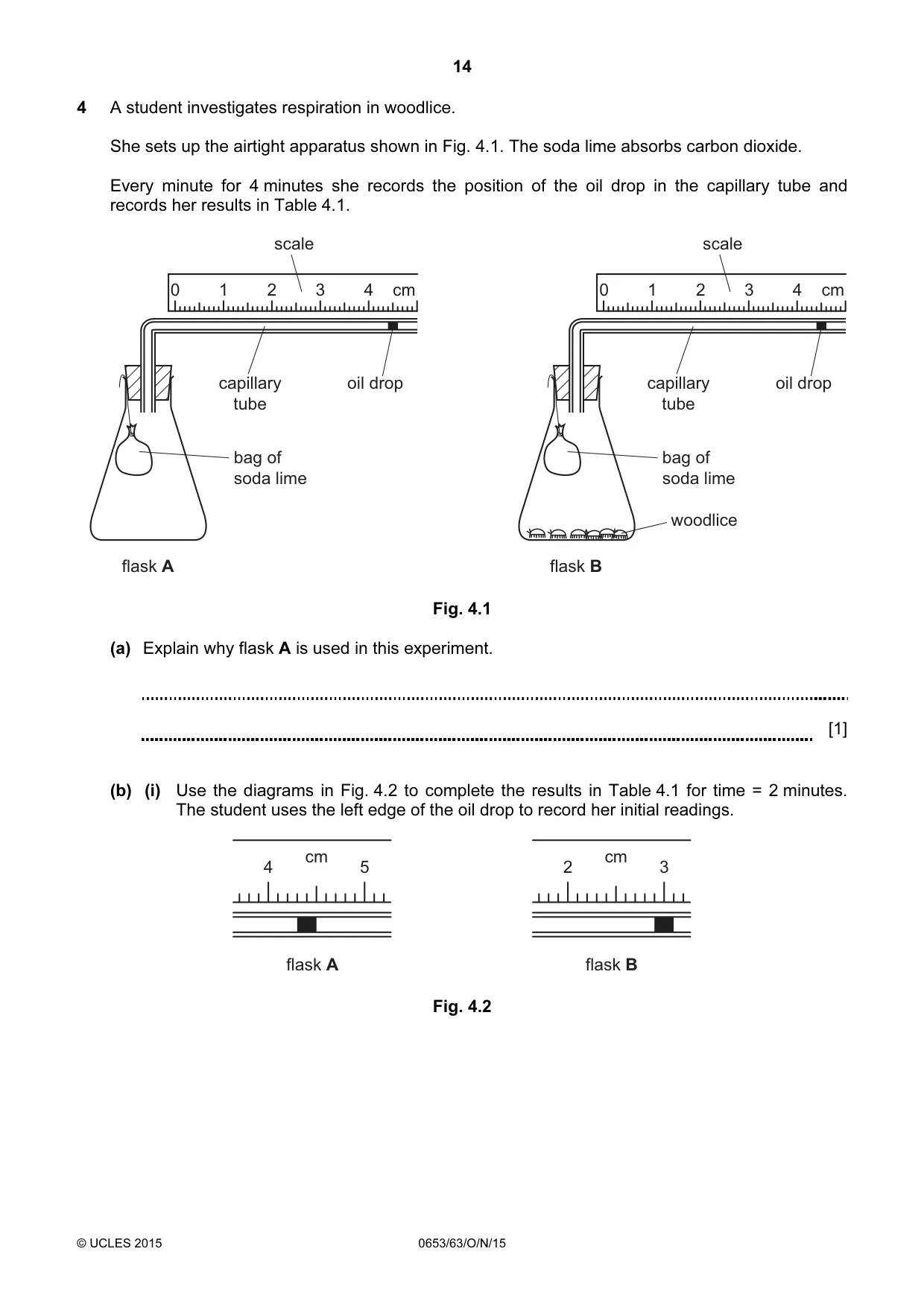 Cambridge IGCSE Science - Combined 0653 2015 Oct/Nov Paper 6 · Variant 3 question paper, page 14 of 20