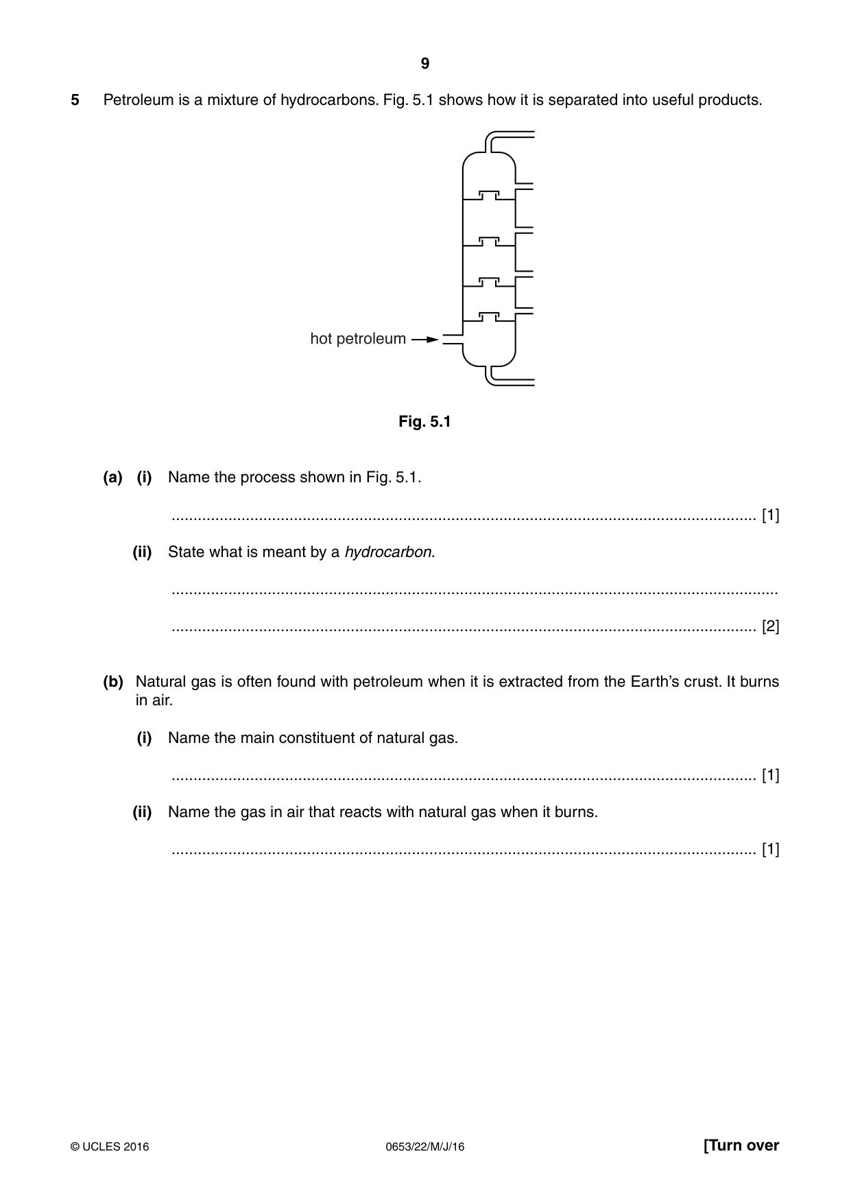 Cambridge IGCSE Science - Combined 0653 2016 May/June Paper 2 · Variant 2 question paper, page 9 of 20