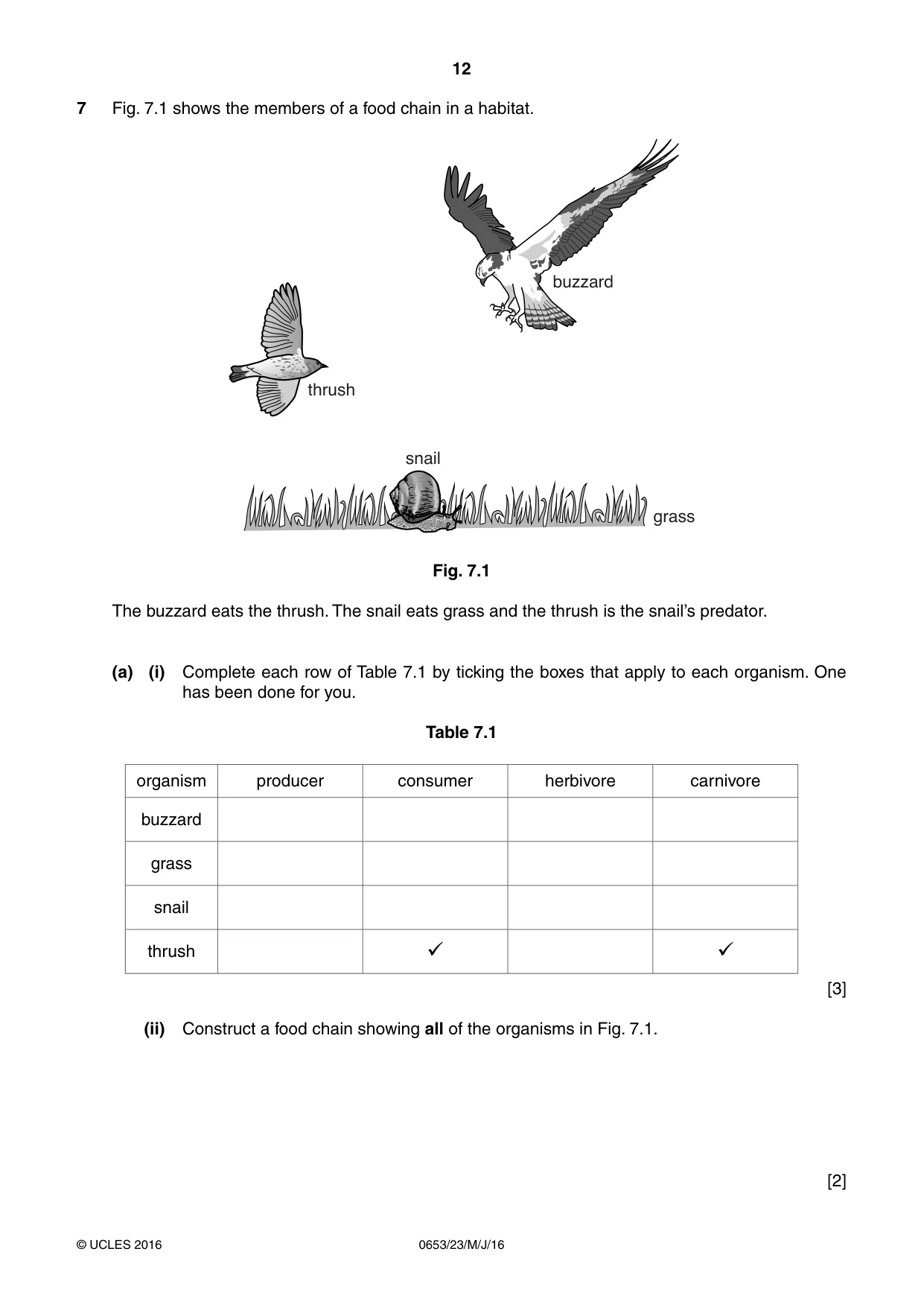 Cambridge IGCSE Science - Combined 0653 2016 May/June Paper 2 · Variant 3 question paper, page 12 of 20