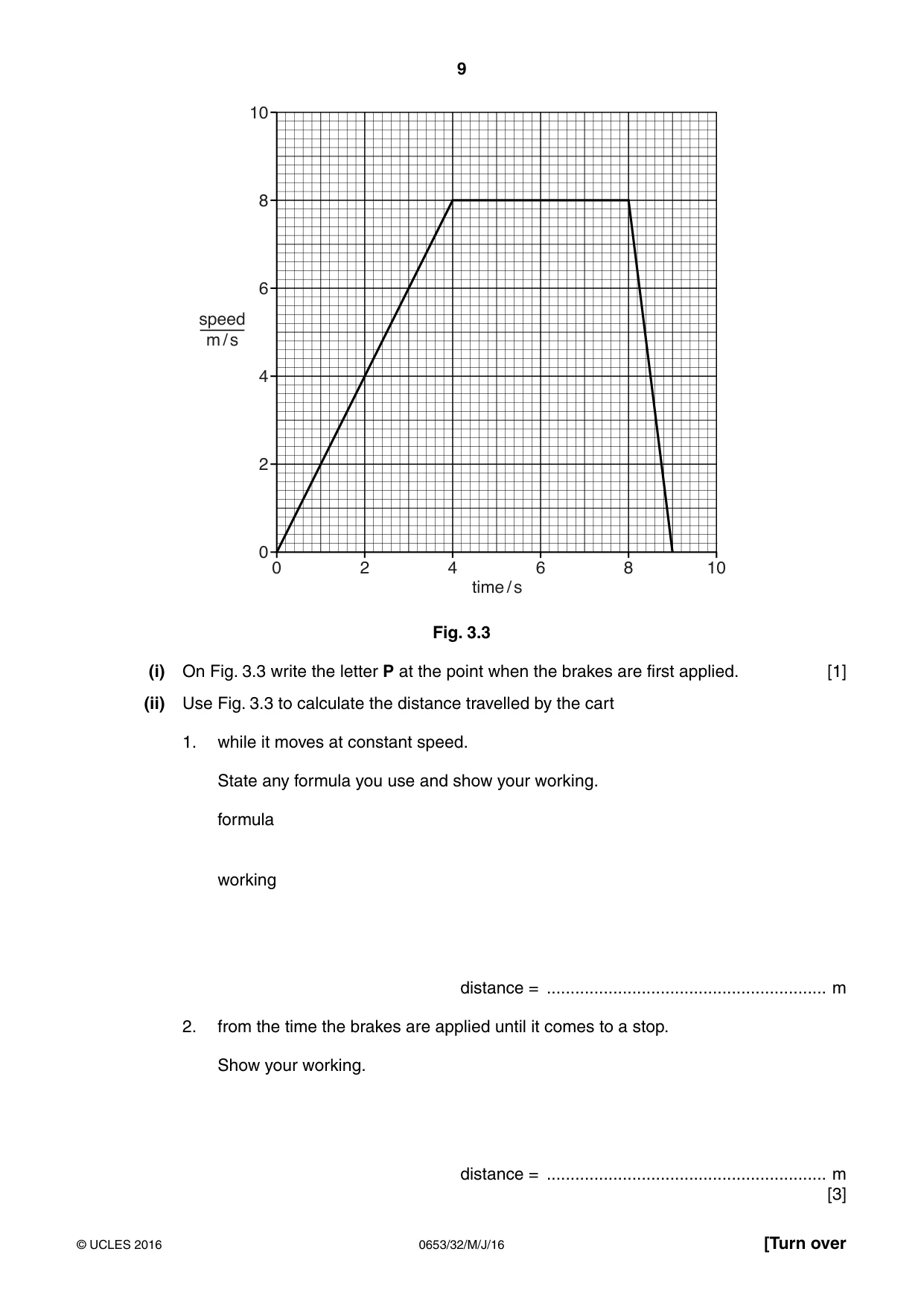 Cambridge IGCSE Science - Combined 0653 2016 May/June Paper 3 · Variant 2 question paper, page 9 of 24