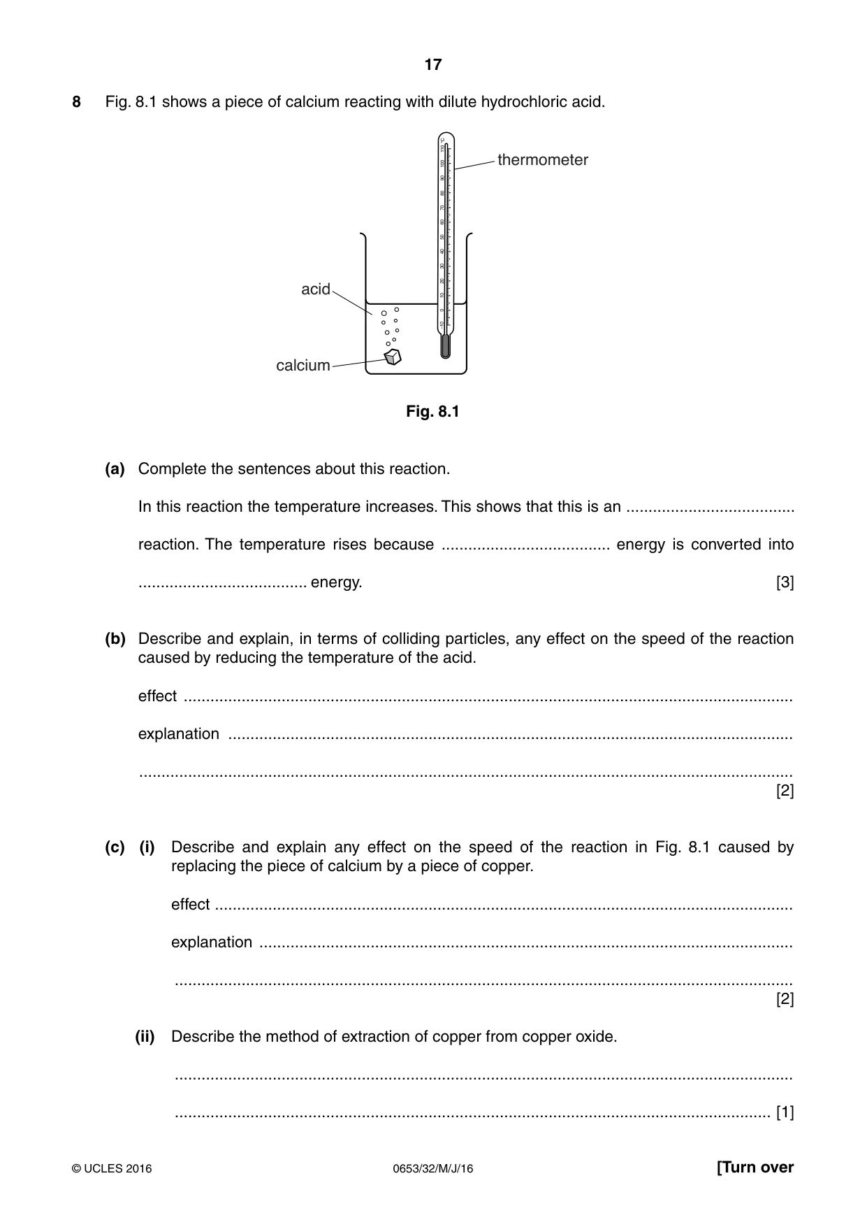 Cambridge IGCSE Science - Combined 0653 2016 May/June Paper 3 · Variant 2 question paper, page 17 of 24