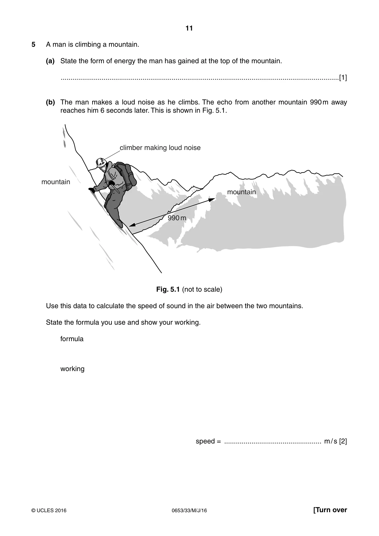 Cambridge IGCSE Science - Combined 0653 2016 May/June Paper 3 · Variant 3 question paper, page 11 of 20