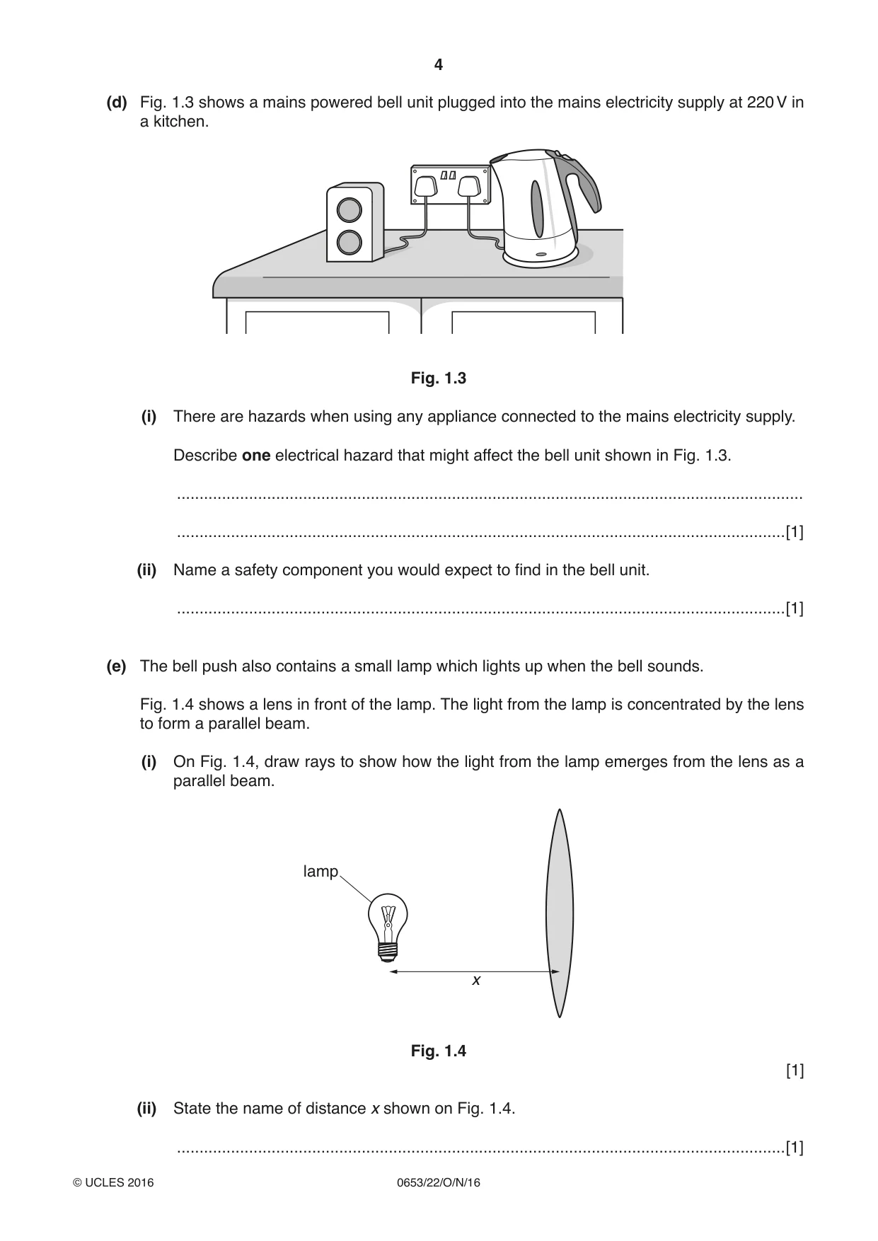Cambridge IGCSE Science - Combined 0653 2016 Oct/Nov Paper 2 · Variant 2 question paper, page 4 of 24