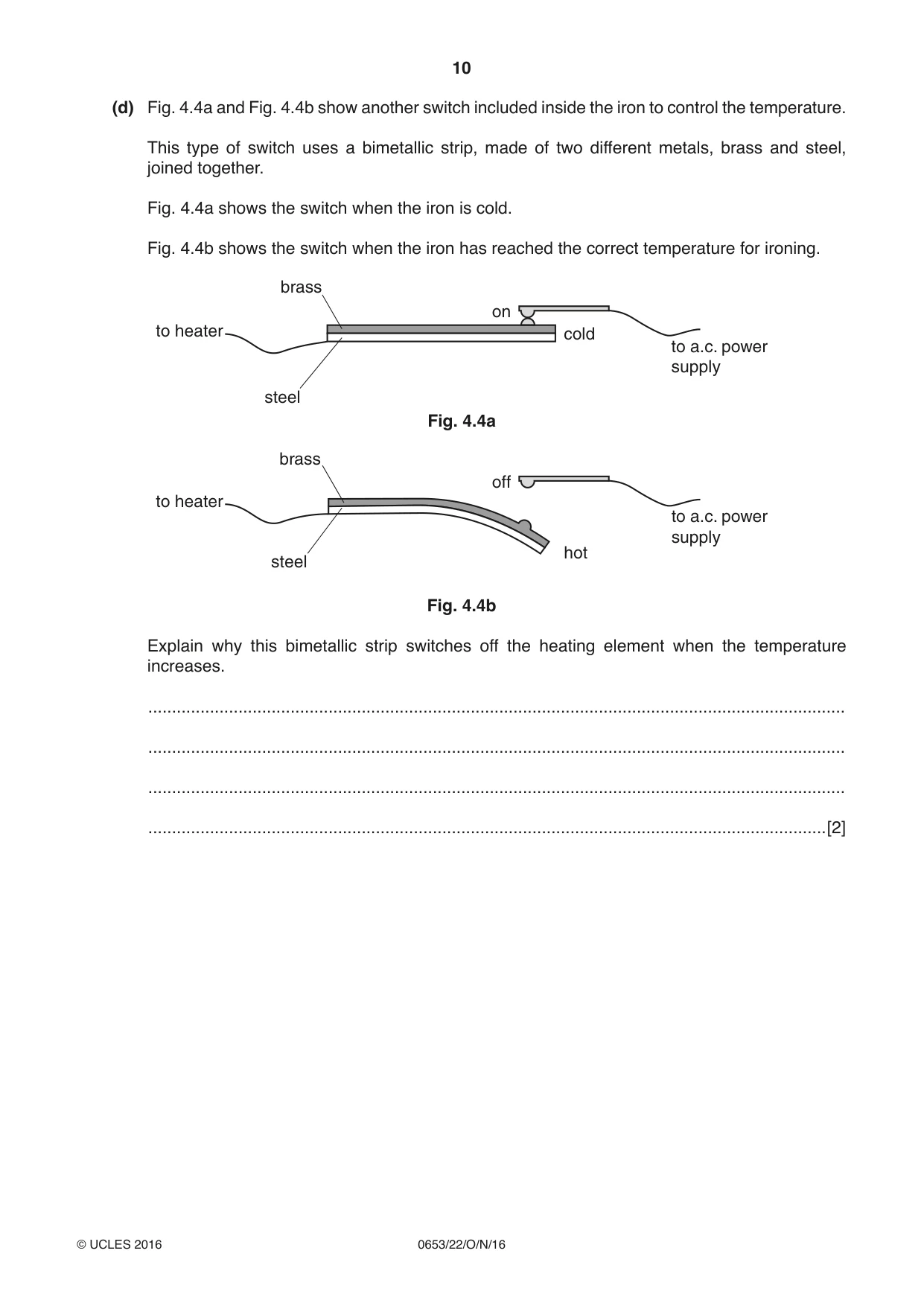 Cambridge IGCSE Science - Combined 0653 2016 Oct/Nov Paper 2 · Variant 2 question paper, page 10 of 24