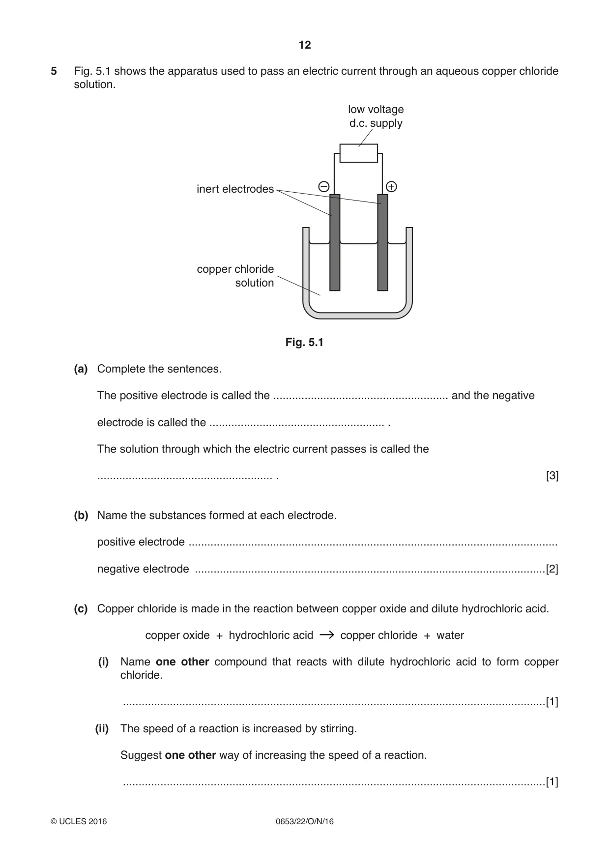 Cambridge IGCSE Science - Combined 0653 2016 Oct/Nov Paper 2 · Variant 2 question paper, page 12 of 24