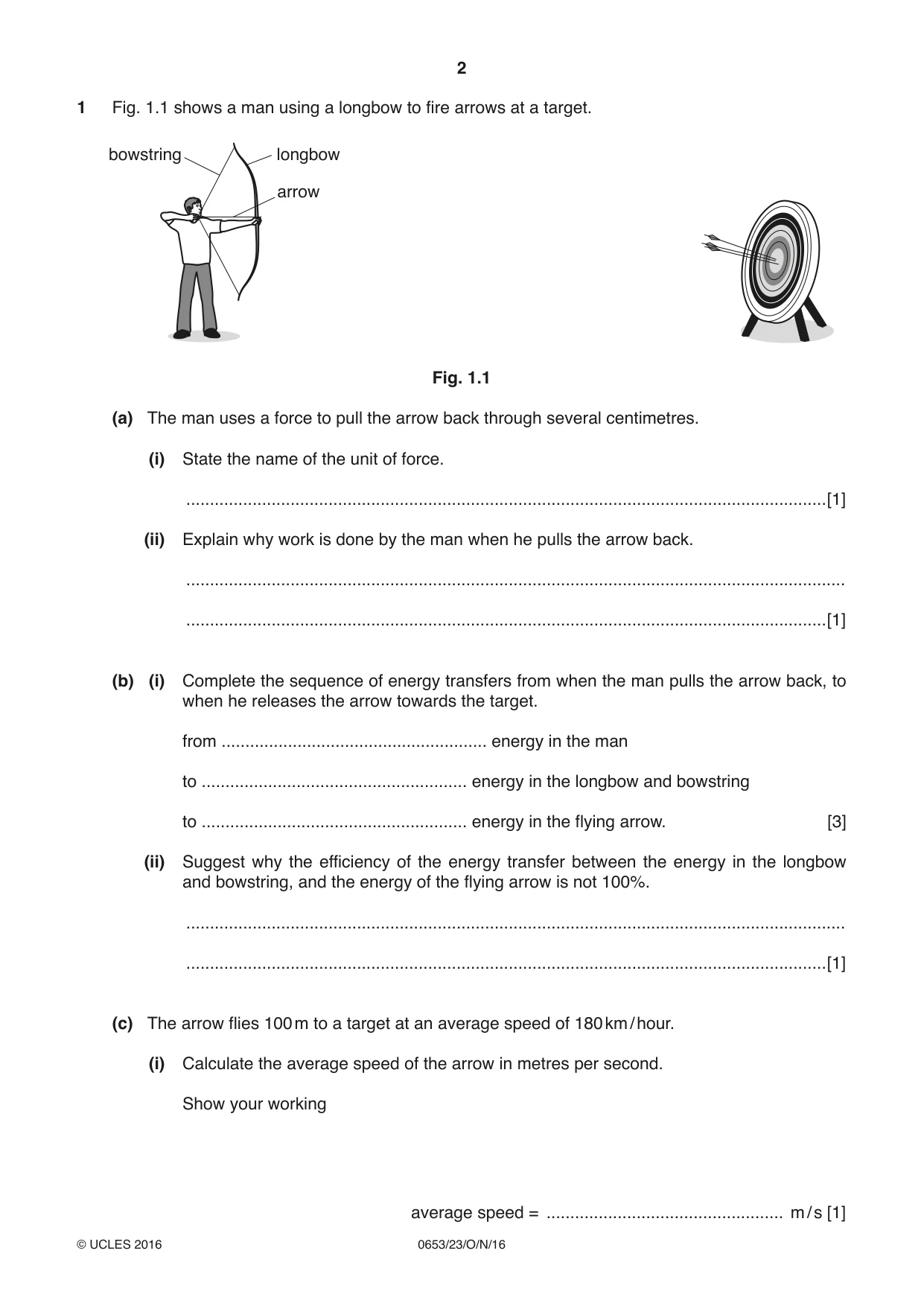 Cambridge IGCSE Science - Combined 0653 2016 Oct/Nov Paper 2 · Variant 3 question paper, page 2 of 20