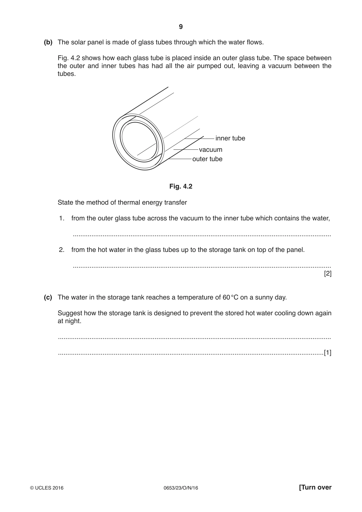 Cambridge IGCSE Science - Combined 0653 2016 Oct/Nov Paper 2 · Variant 3 question paper, page 9 of 20