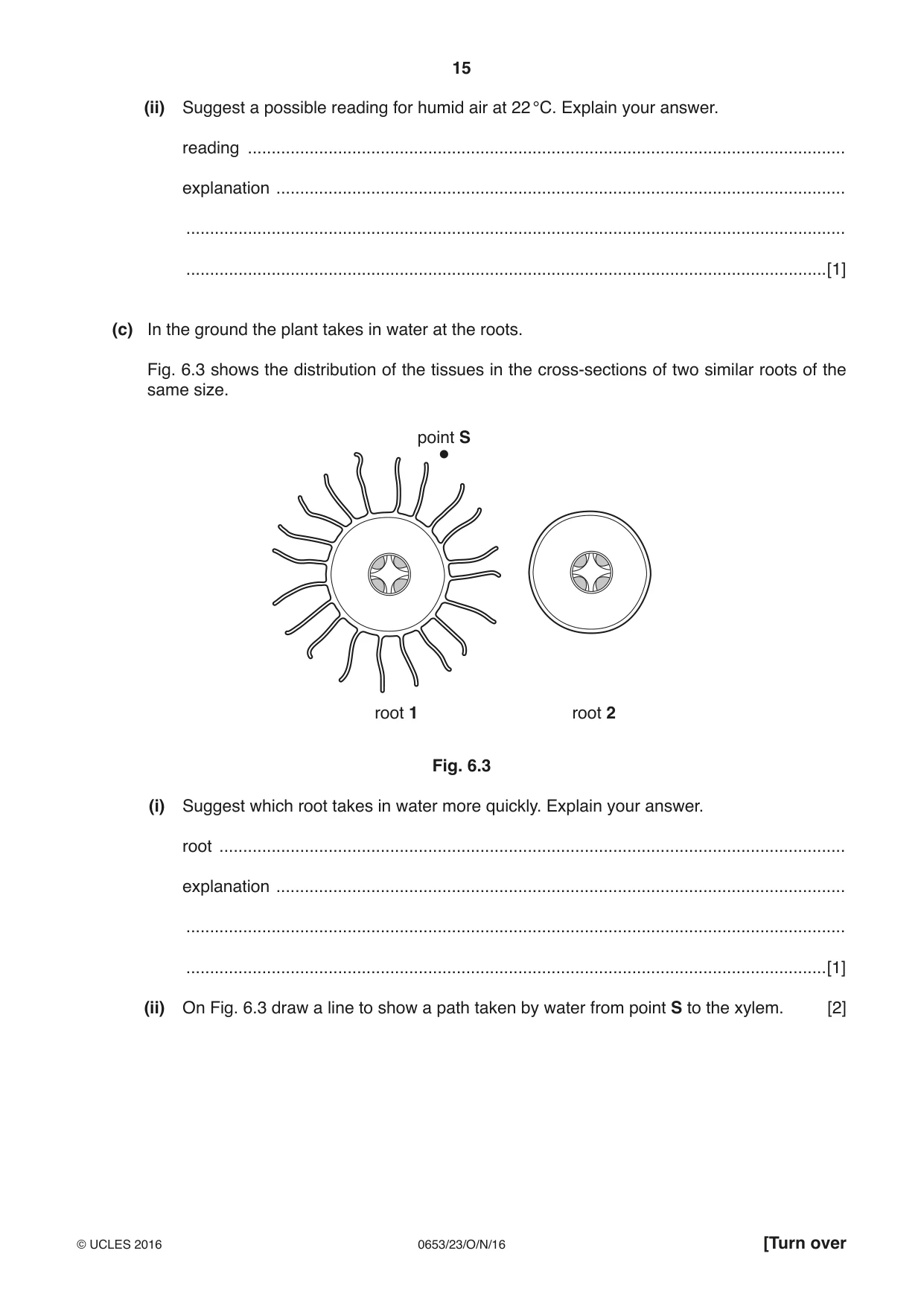 Cambridge IGCSE Science - Combined 0653 2016 Oct/Nov Paper 2 · Variant 3 question paper, page 15 of 20