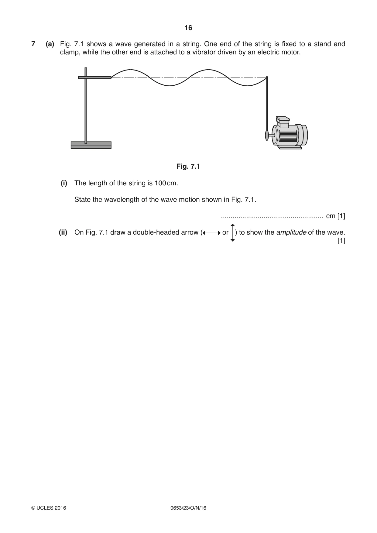 Cambridge IGCSE Science - Combined 0653 2016 Oct/Nov Paper 2 · Variant 3 question paper, page 16 of 20