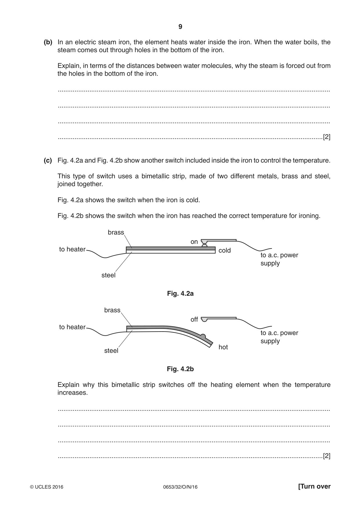 Cambridge IGCSE Science - Combined 0653 2016 Oct/Nov Paper 3 · Variant 2 question paper, page 9 of 20