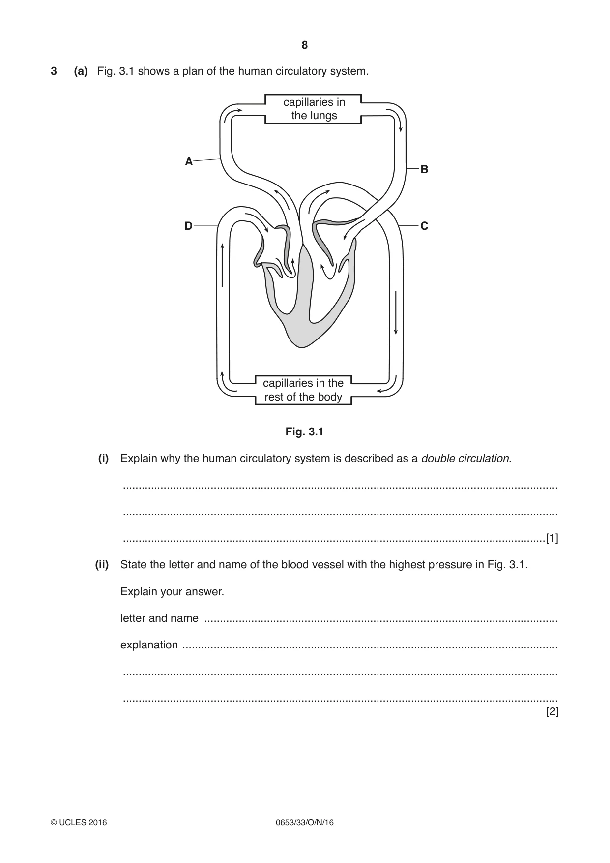 Cambridge IGCSE Science - Combined 0653 2016 Oct/Nov Paper 3 · Variant 3 question paper, page 8 of 24