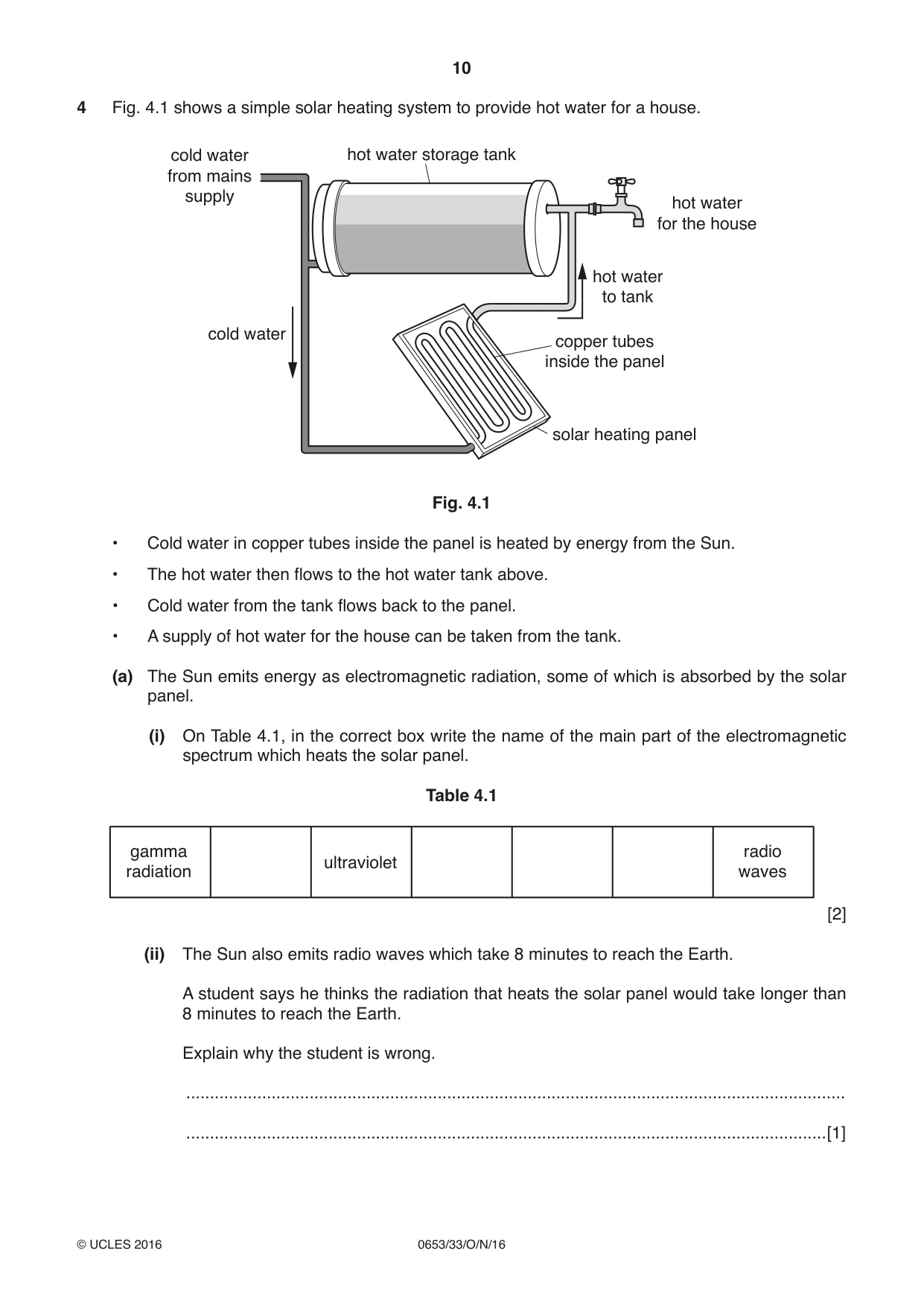 Cambridge IGCSE Science - Combined 0653 2016 Oct/Nov Paper 3 · Variant 3 question paper, page 10 of 24