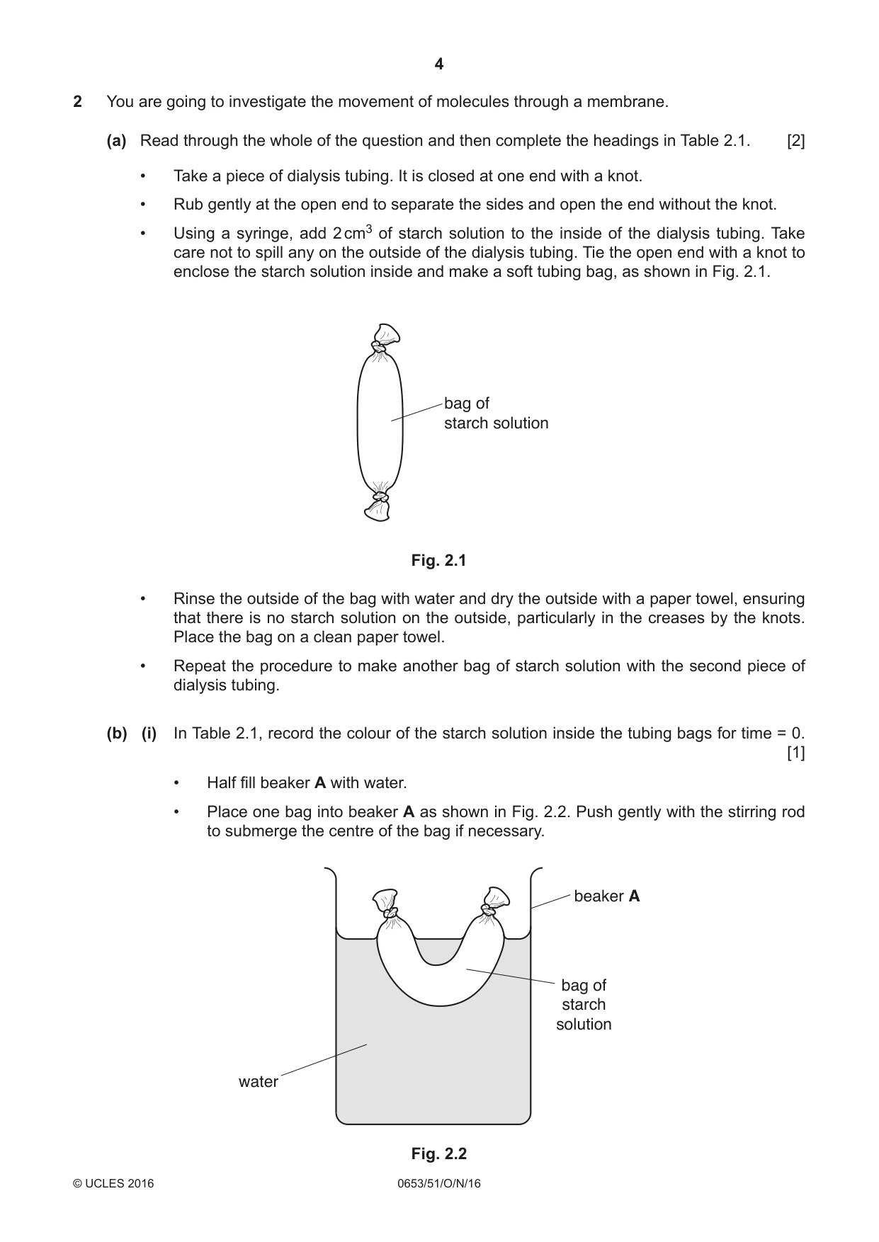 Cambridge IGCSE Science - Combined 0653 2016 Oct/Nov Paper 5 · Variant 1 question paper, page 4 of 12