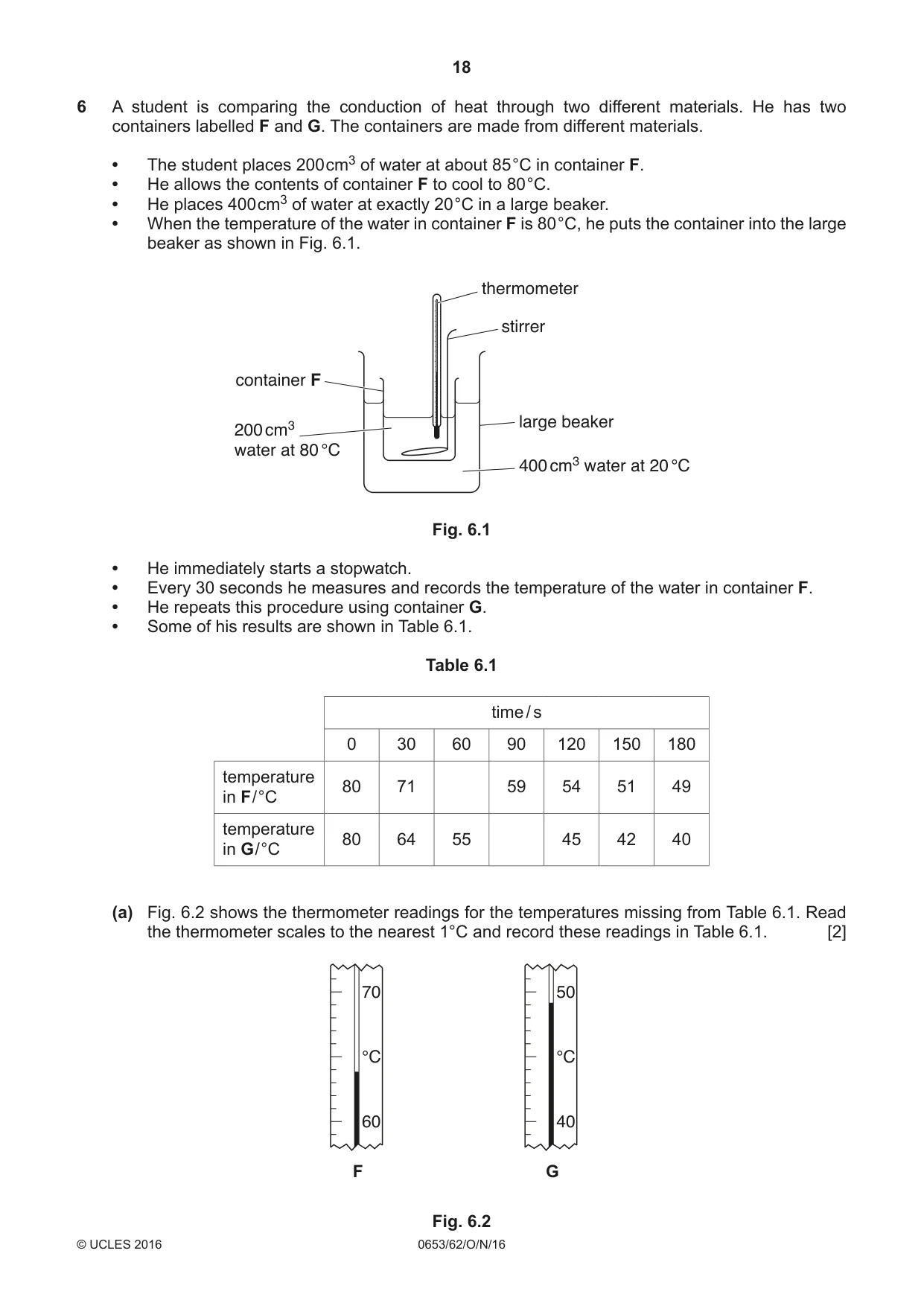 Cambridge IGCSE Science - Combined 0653 2016 Oct/Nov Paper 6 · Variant 2 question paper, page 18 of 20