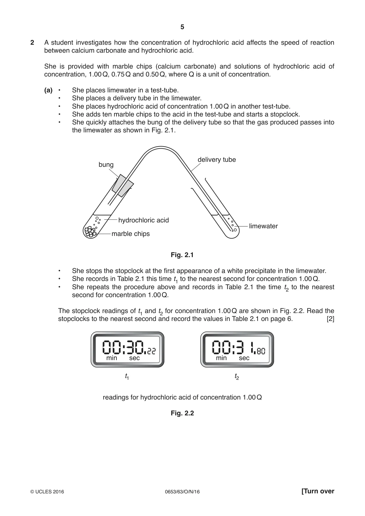 Cambridge IGCSE Science - Combined 0653 2016 Oct/Nov Paper 6 · Variant 3 question paper, page 5 of 20