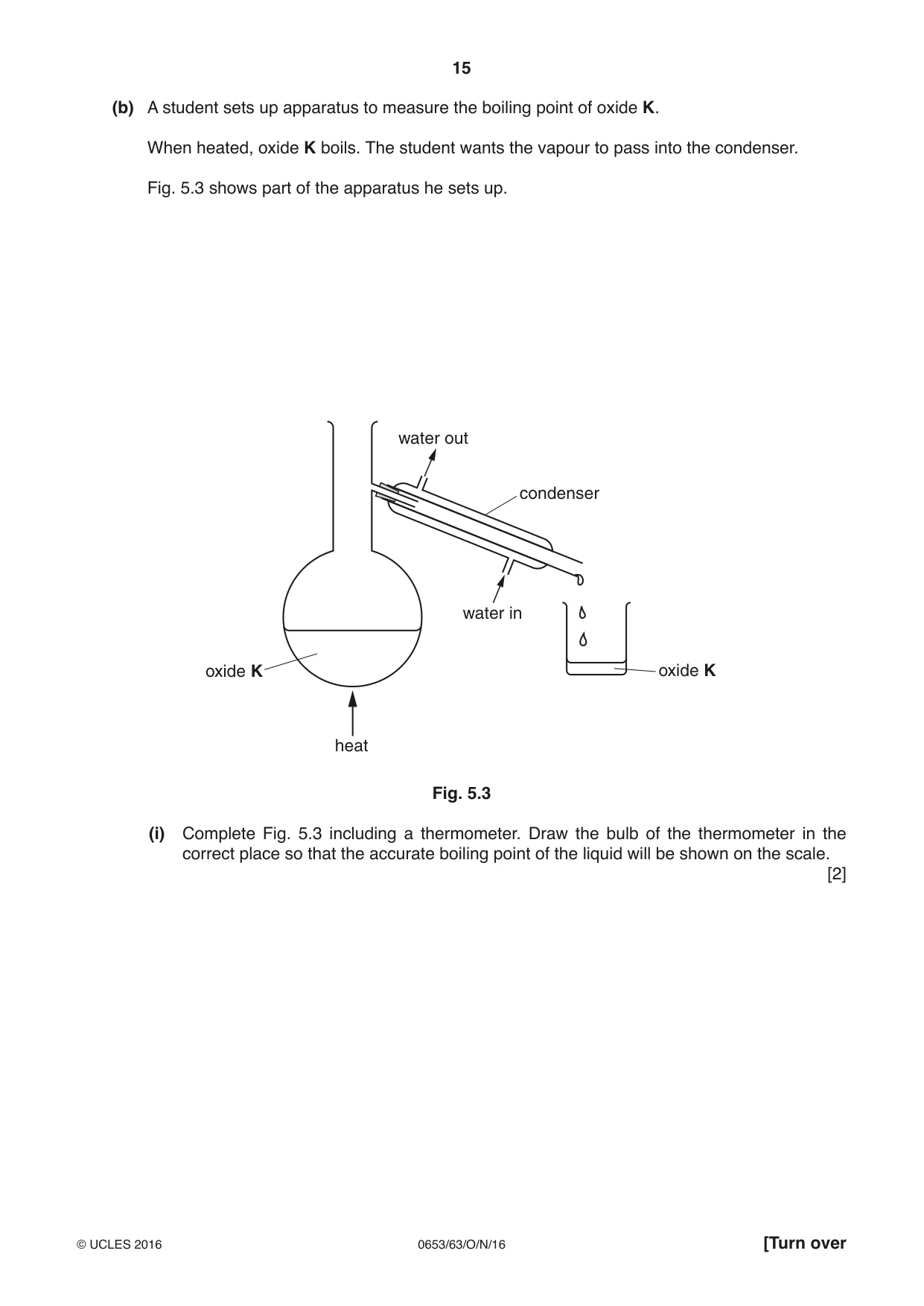 Cambridge IGCSE Science - Combined 0653 2016 Oct/Nov Paper 6 · Variant 3 question paper, page 15 of 20