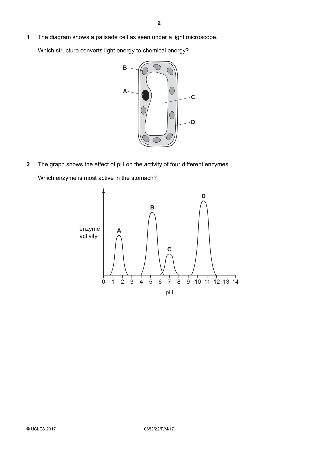 Cambridge IGCSE Science - Combined 0653 2017 Feb/March Paper 2 · Variant 2 question paper, page 2 of 16