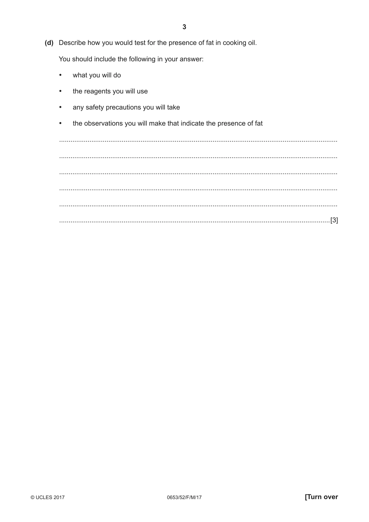 Cambridge IGCSE Science - Combined 0653 2017 Feb/March Paper 5 · Variant 2 question paper, page 3 of 12