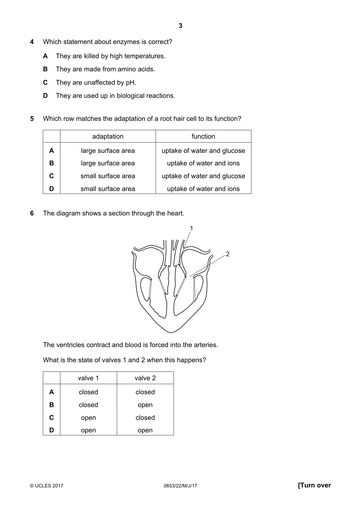 Cambridge IGCSE Science - Combined 0653 2017 May/June Paper 2 · Variant 2 question paper, page 3 of 16