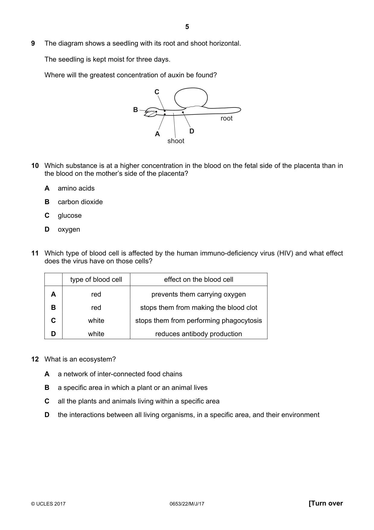 Cambridge IGCSE Science - Combined 0653 2017 May/June Paper 2 · Variant 2 question paper, page 5 of 16