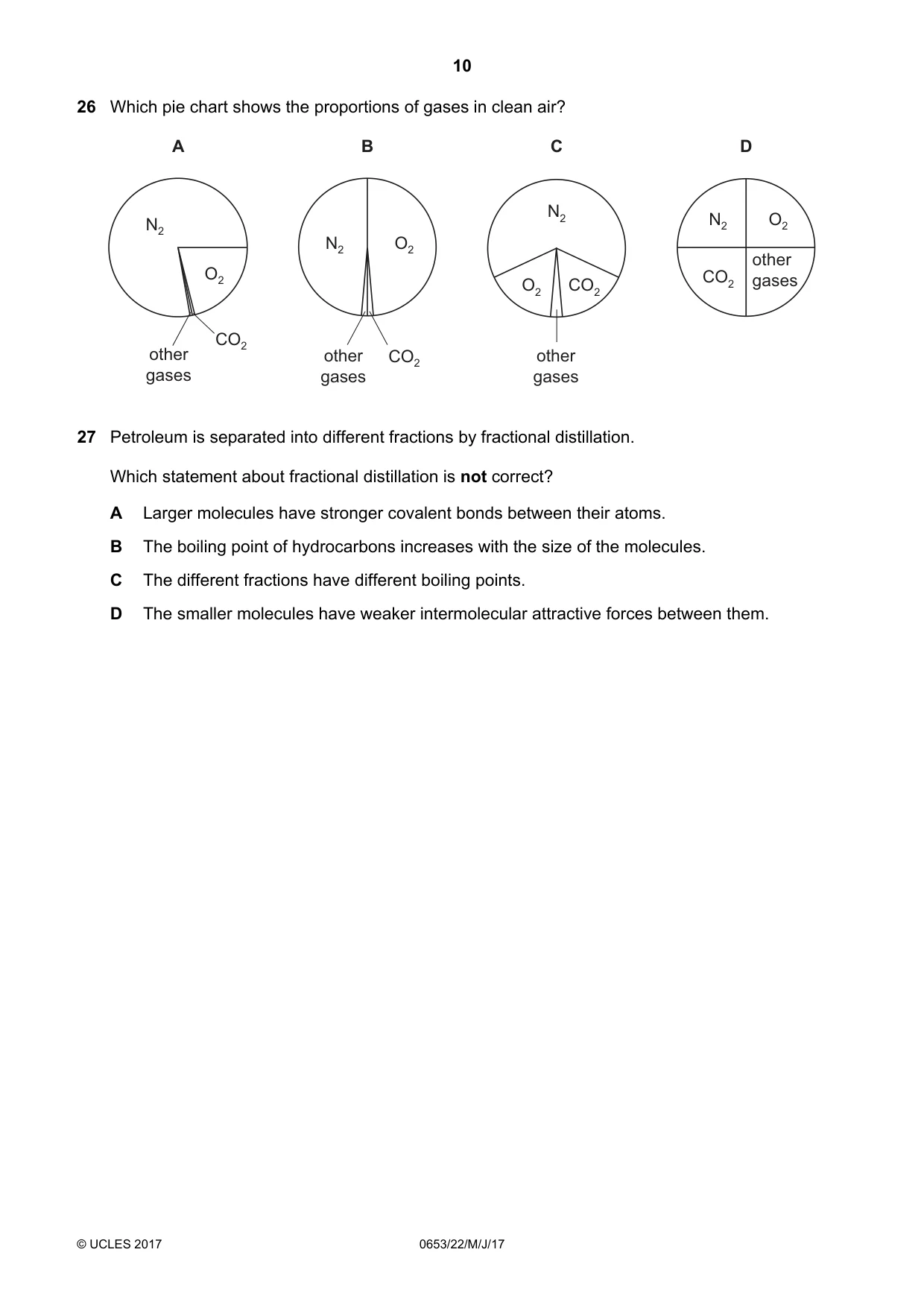Cambridge IGCSE Science - Combined 0653 2017 May/June Paper 2 · Variant 2 question paper, page 10 of 16