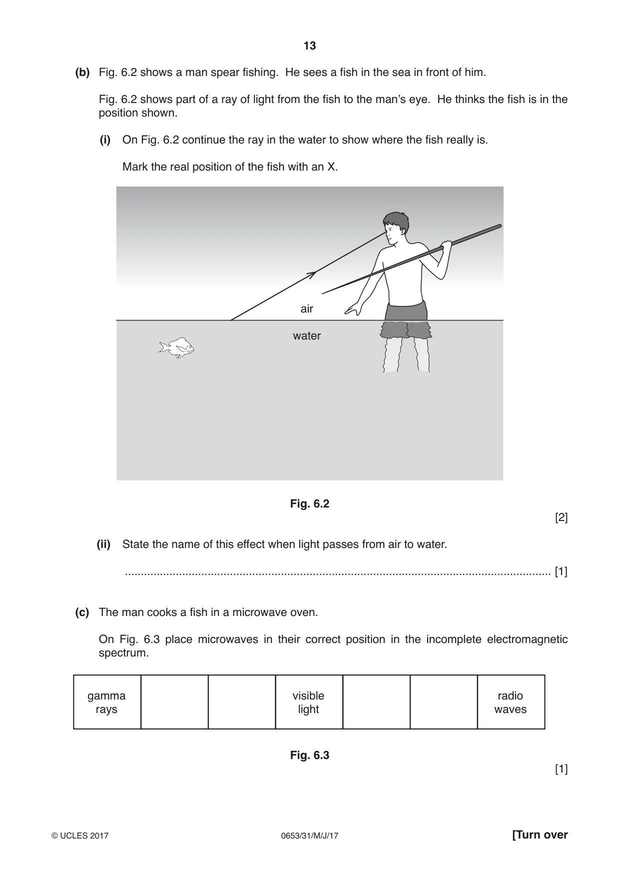 Cambridge IGCSE Science - Combined 0653 2017 May/June Paper 3 · Variant 1 question paper, page 13 of 20