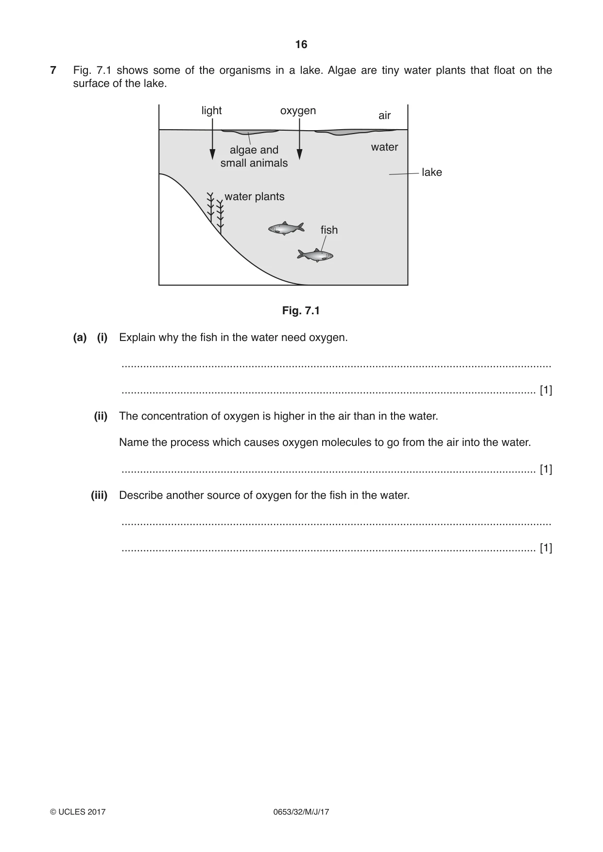 Cambridge IGCSE Science - Combined 0653 2017 May/June Paper 3 · Variant 2 question paper, page 16 of 24