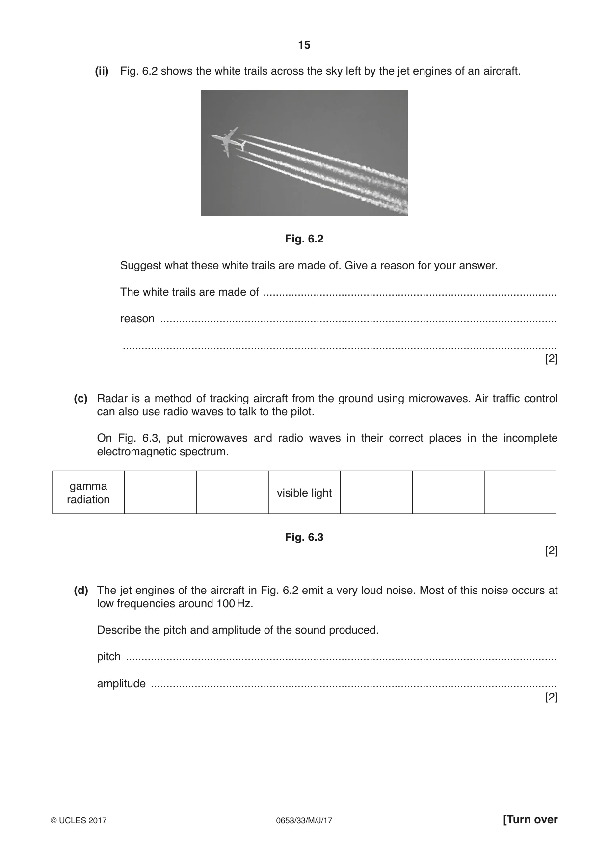 Cambridge IGCSE Science - Combined 0653 2017 May/June Paper 3 · Variant 3 question paper, page 15 of 24