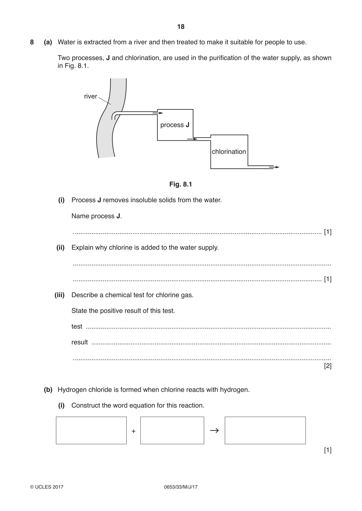 Cambridge IGCSE Science - Combined 0653 2017 May/June Paper 3 · Variant 3 question paper, page 18 of 24