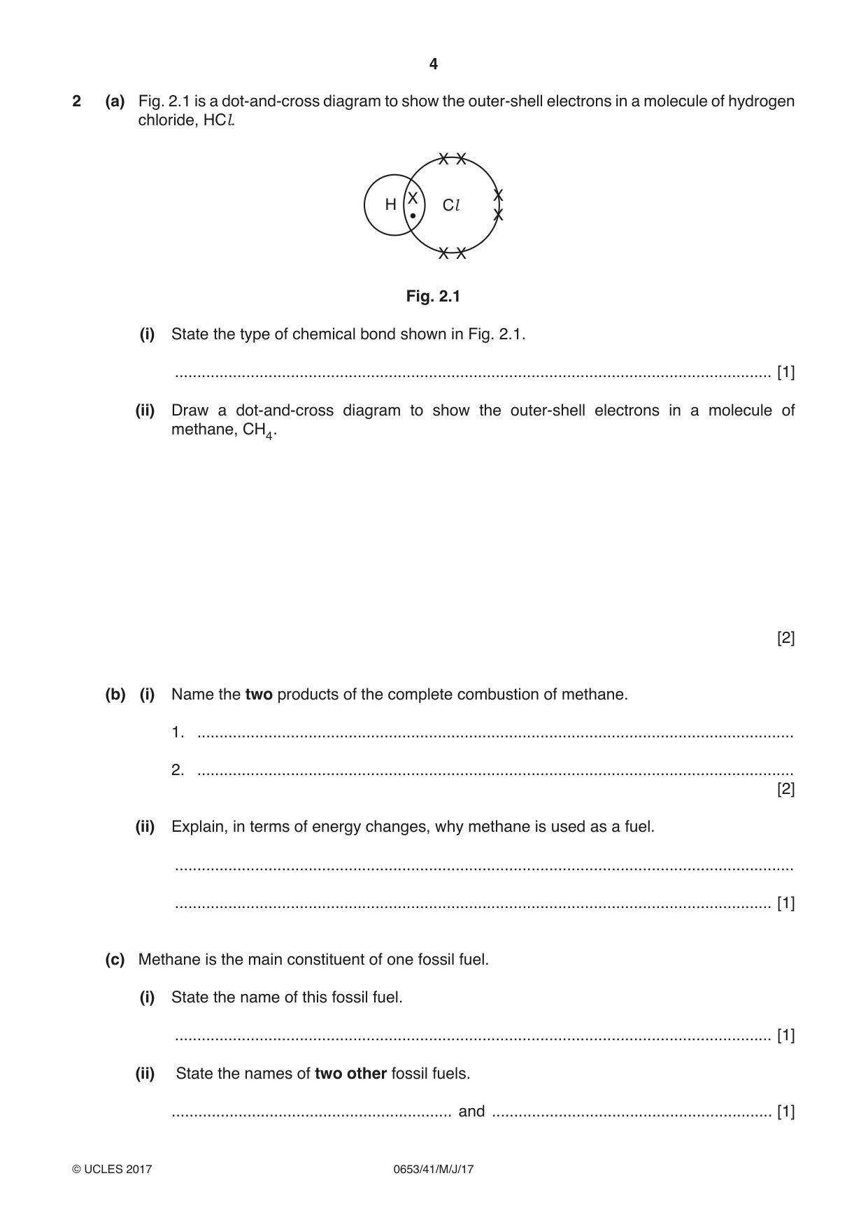 Cambridge IGCSE Science - Combined 0653 2017 May/June Paper 4 · Variant 1 question paper, page 4 of 24