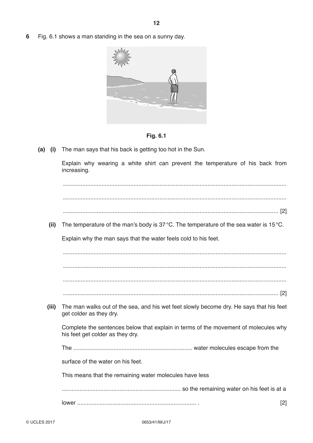 Cambridge IGCSE Science - Combined 0653 2017 May/June Paper 4 · Variant 1 question paper, page 12 of 24
