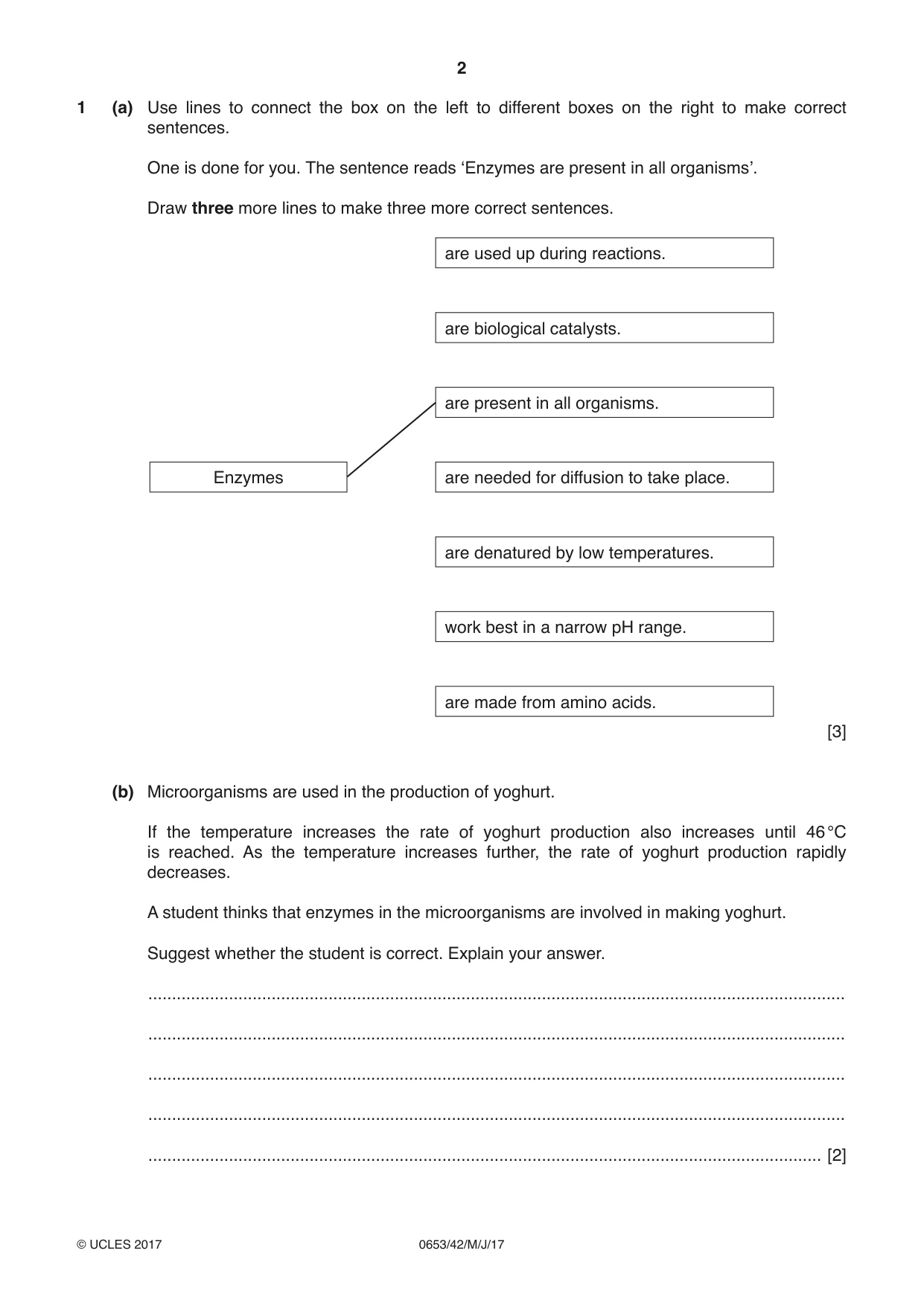 Cambridge IGCSE Science - Combined 0653 2017 May/June Paper 4 · Variant 2 question paper, page 2 of 20