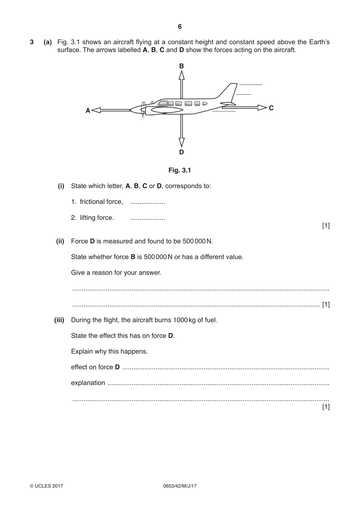 Cambridge IGCSE Science - Combined 0653 2017 May/June Paper 4 · Variant 2 question paper, page 6 of 20