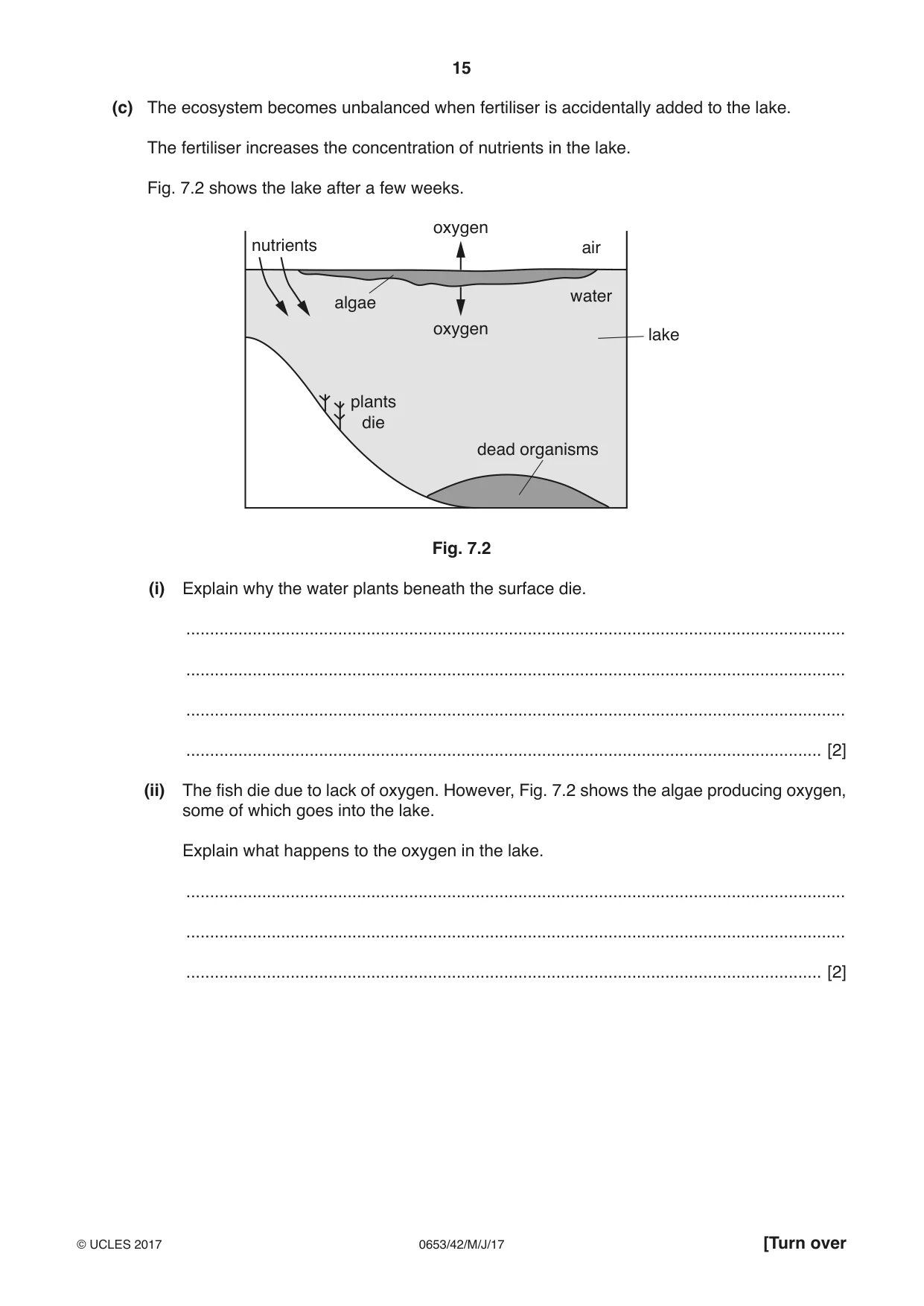 Cambridge IGCSE Science - Combined 0653 2017 May/June Paper 4 · Variant 2 question paper, page 15 of 20