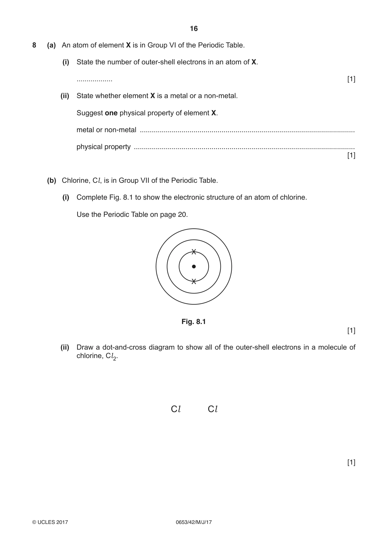 Cambridge IGCSE Science - Combined 0653 2017 May/June Paper 4 · Variant 2 question paper, page 16 of 20