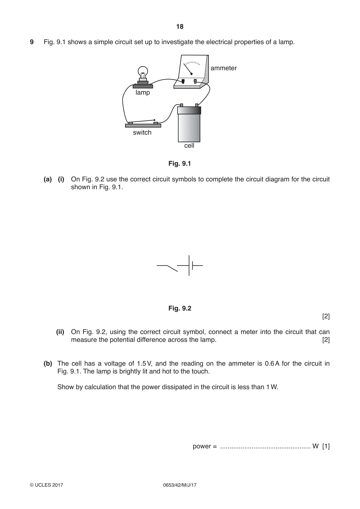 Cambridge IGCSE Science - Combined 0653 2017 May/June Paper 4 · Variant 2 question paper, page 18 of 20