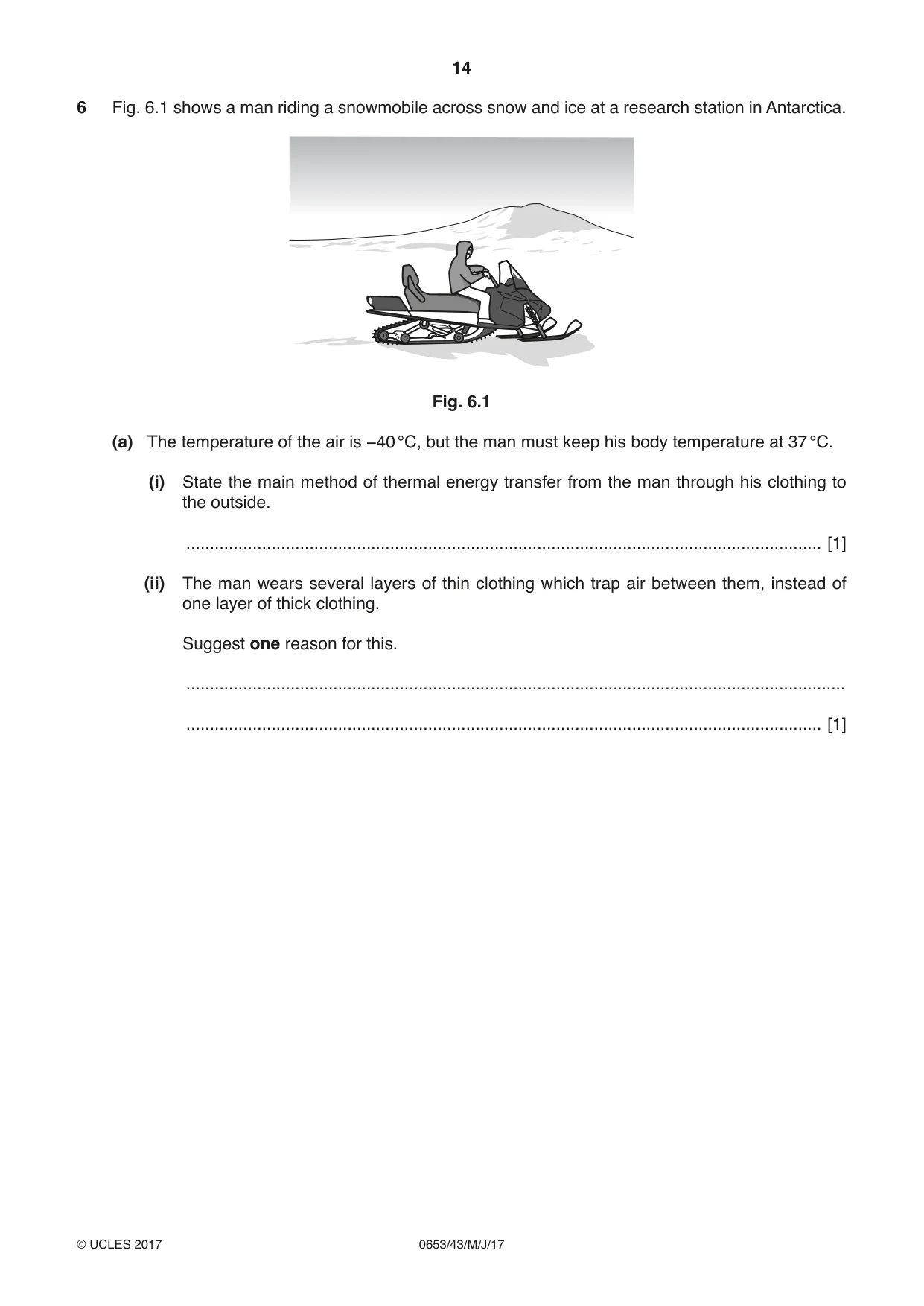 Cambridge IGCSE Science - Combined 0653 2017 May/June Paper 4 · Variant 3 question paper, page 14 of 24