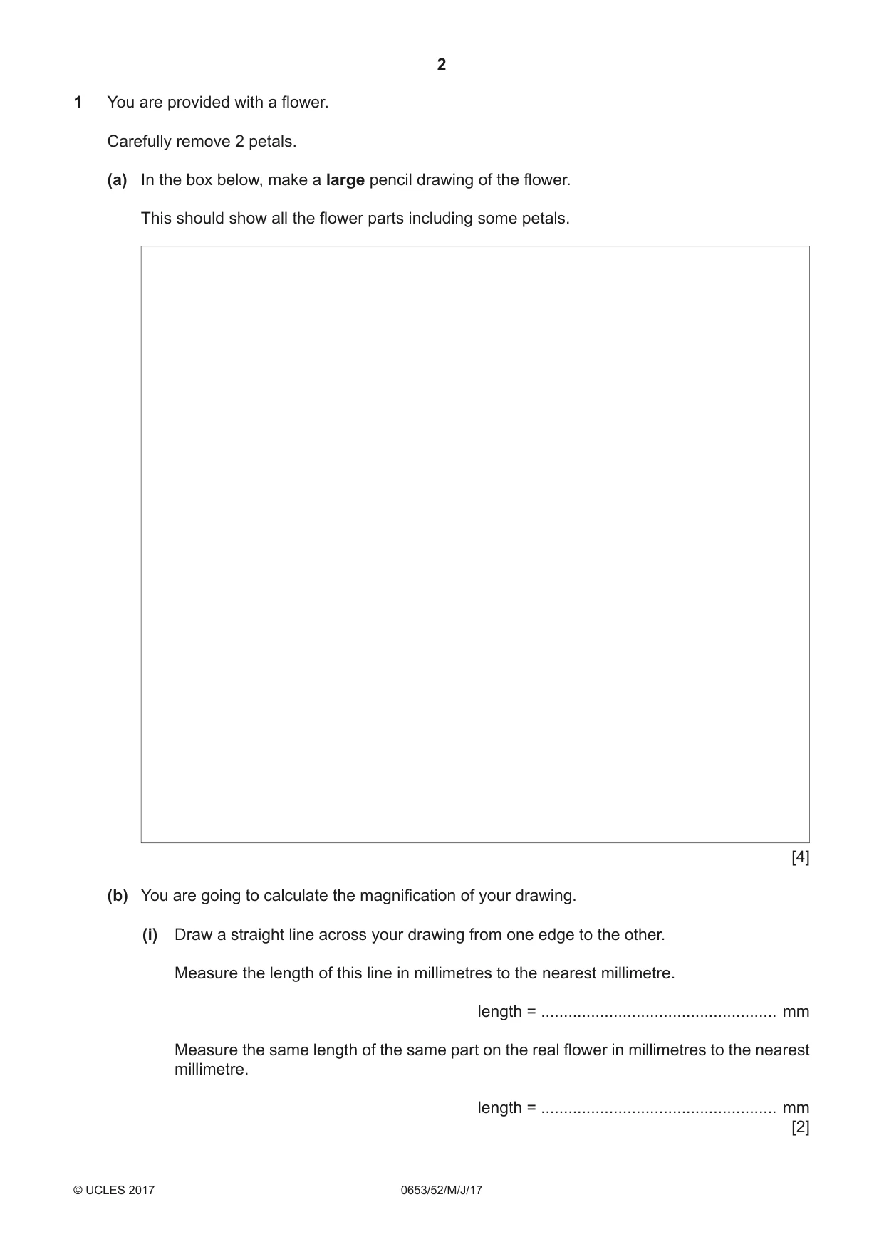 Cambridge IGCSE Science - Combined 0653 2017 May/June Paper 5 · Variant 2 question paper, page 2 of 12