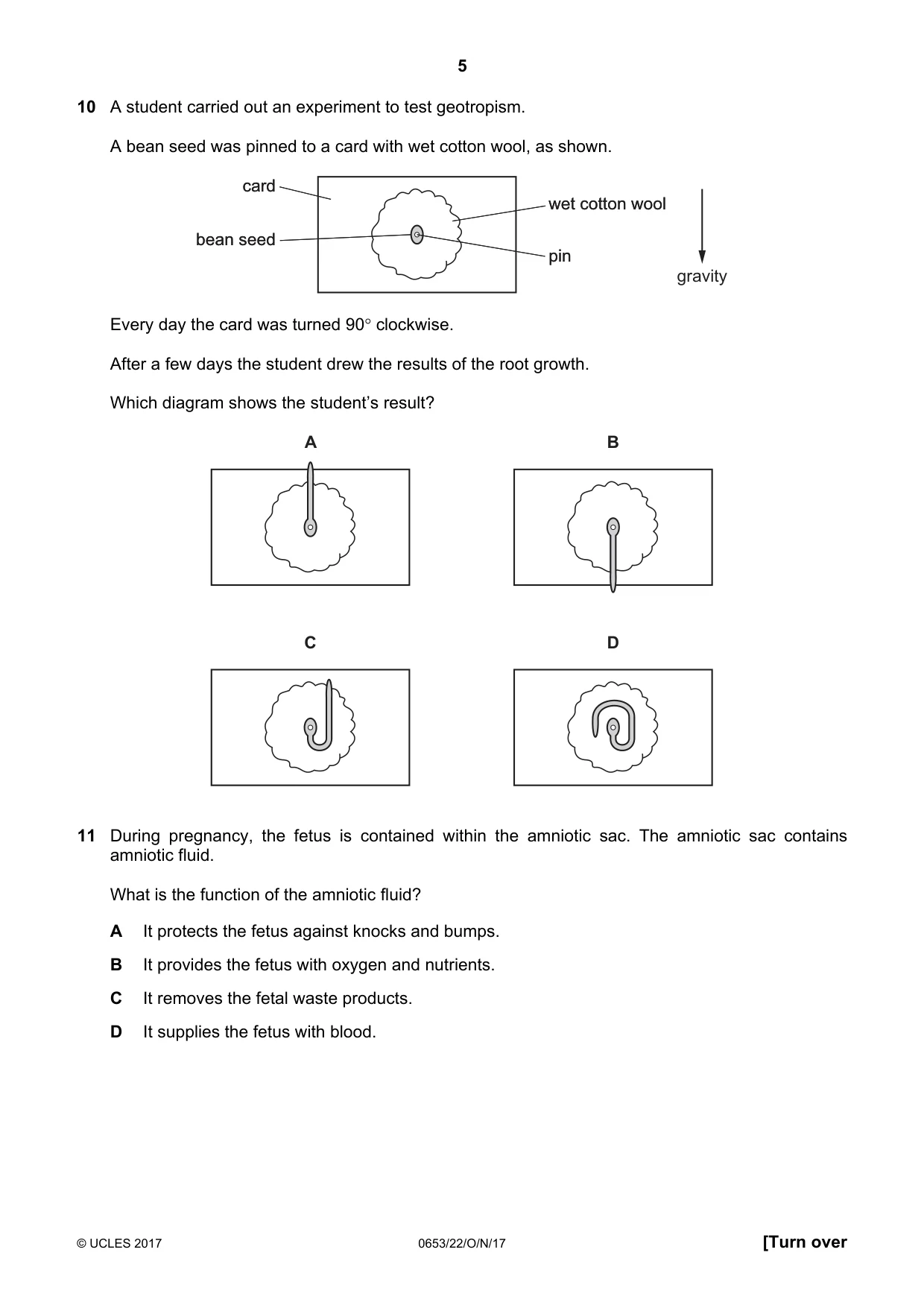 Cambridge IGCSE Science - Combined 0653 2017 Oct/Nov Paper 2 · Variant 2 question paper, page 5 of 20