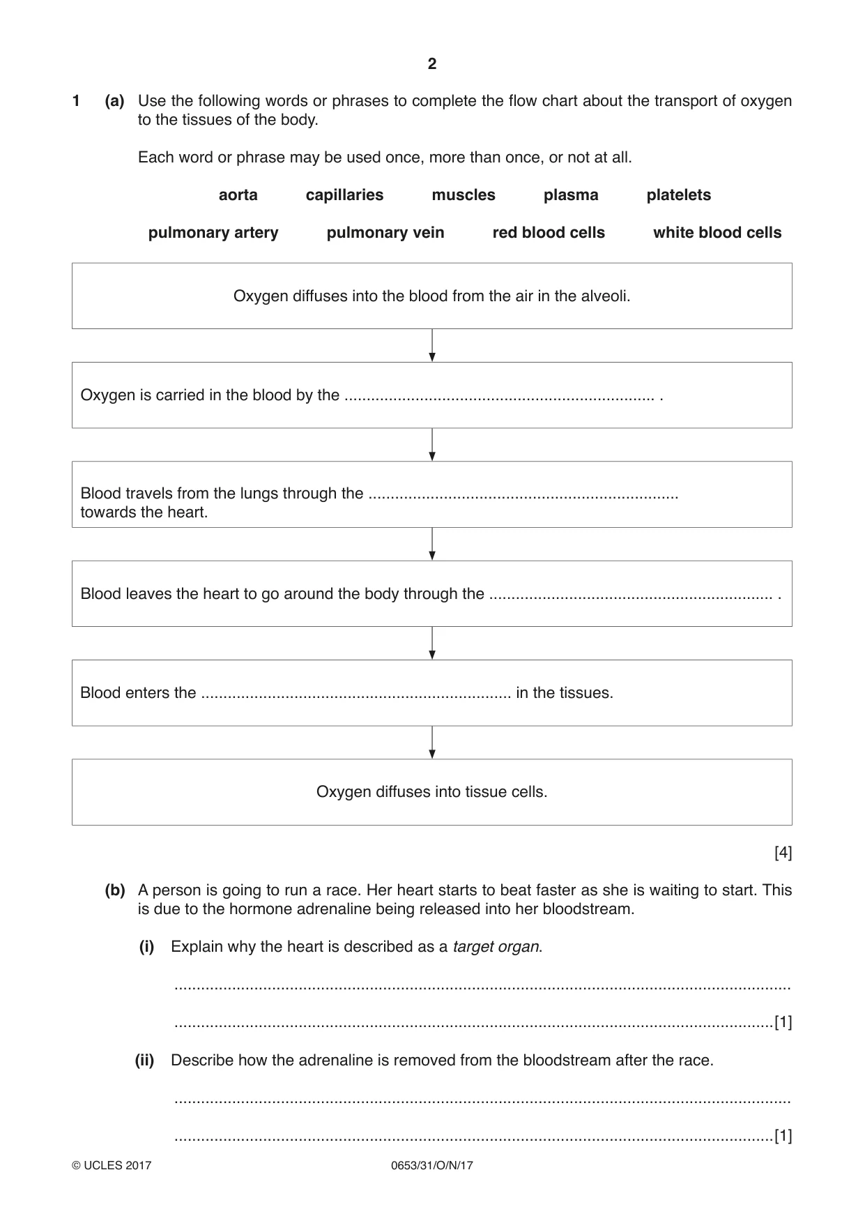 Cambridge IGCSE Science - Combined 0653 2017 Oct/Nov Paper 3 · Variant 1 question paper, page 2 of 24