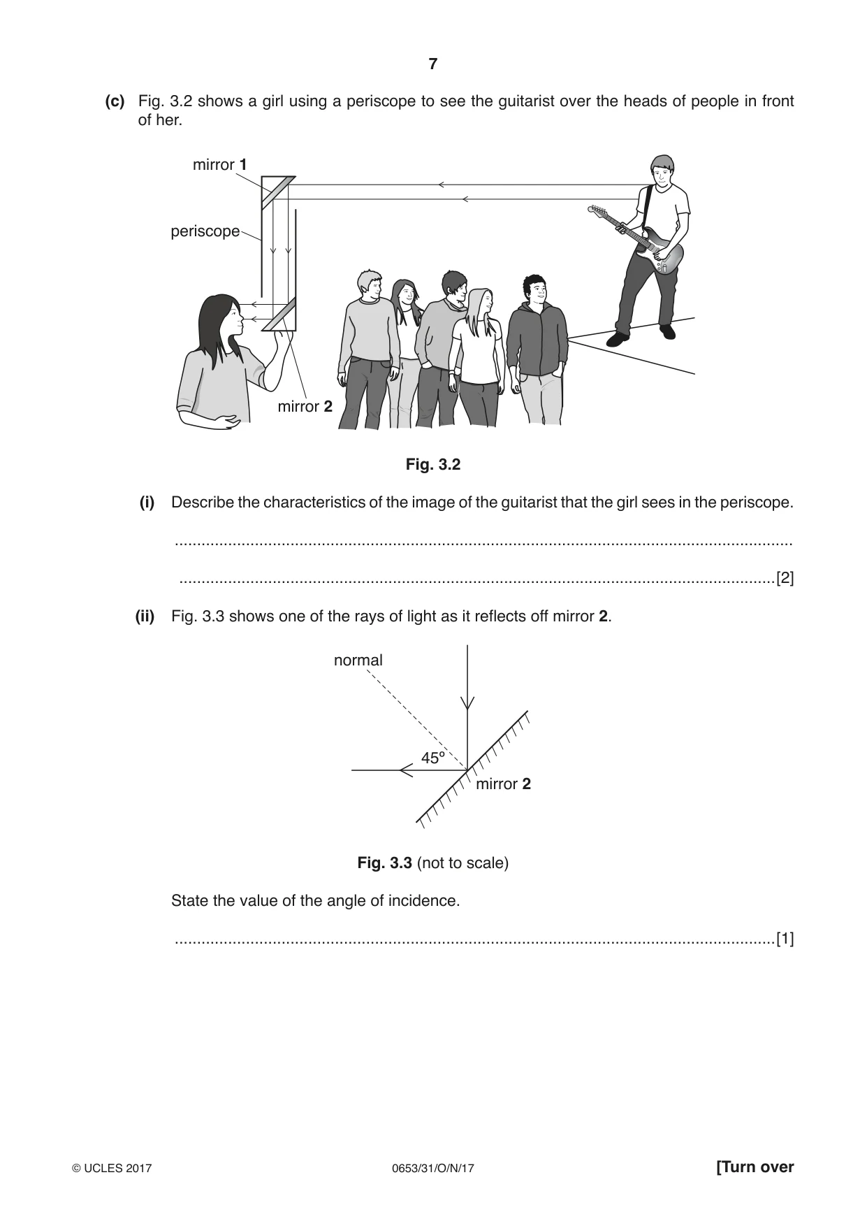 Cambridge IGCSE Science - Combined 0653 2017 Oct/Nov Paper 3 · Variant 1 question paper, page 7 of 24