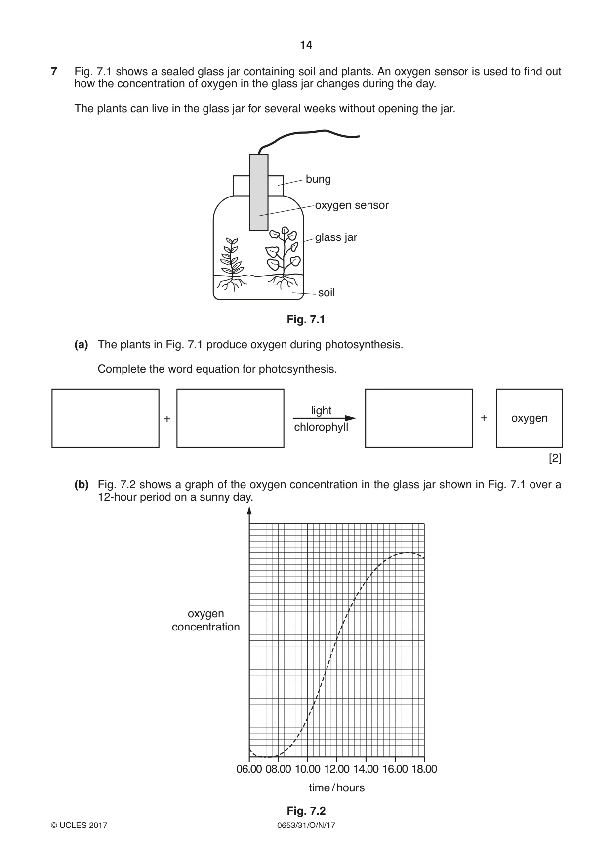 Cambridge IGCSE Science - Combined 0653 2017 Oct/Nov Paper 3 · Variant 1 question paper, page 14 of 24