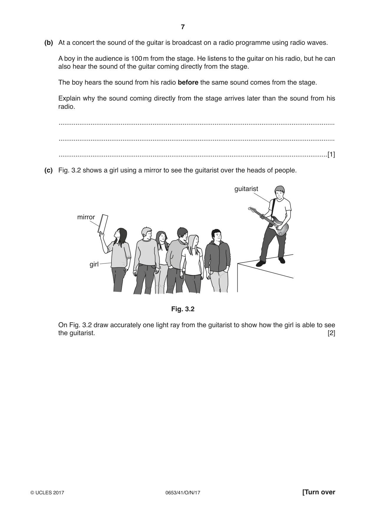 Cambridge IGCSE Science - Combined 0653 2017 Oct/Nov Paper 4 · Variant 1 question paper, page 7 of 24